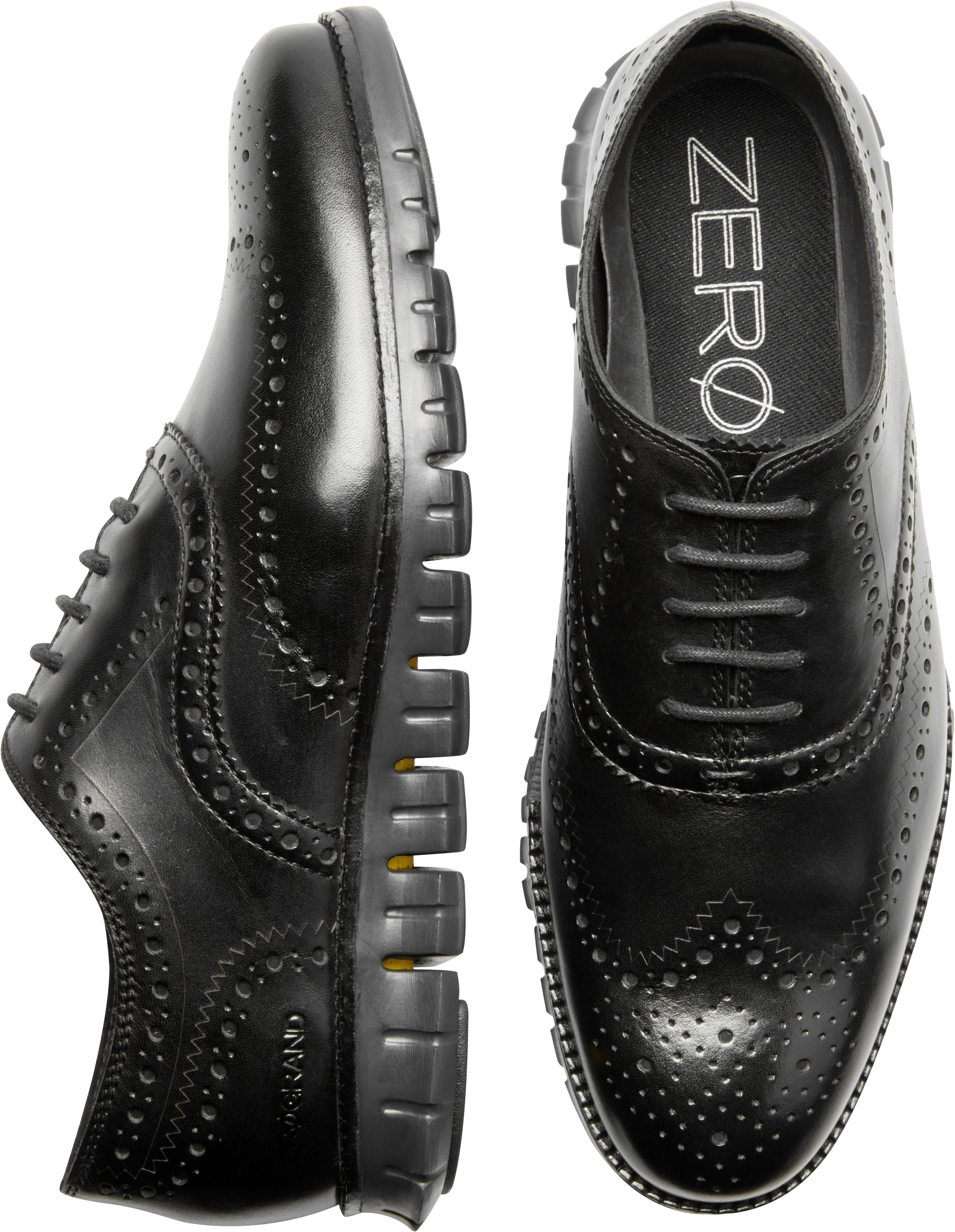 Cole Haan Zerogrand Wingtip Oxfords, Black