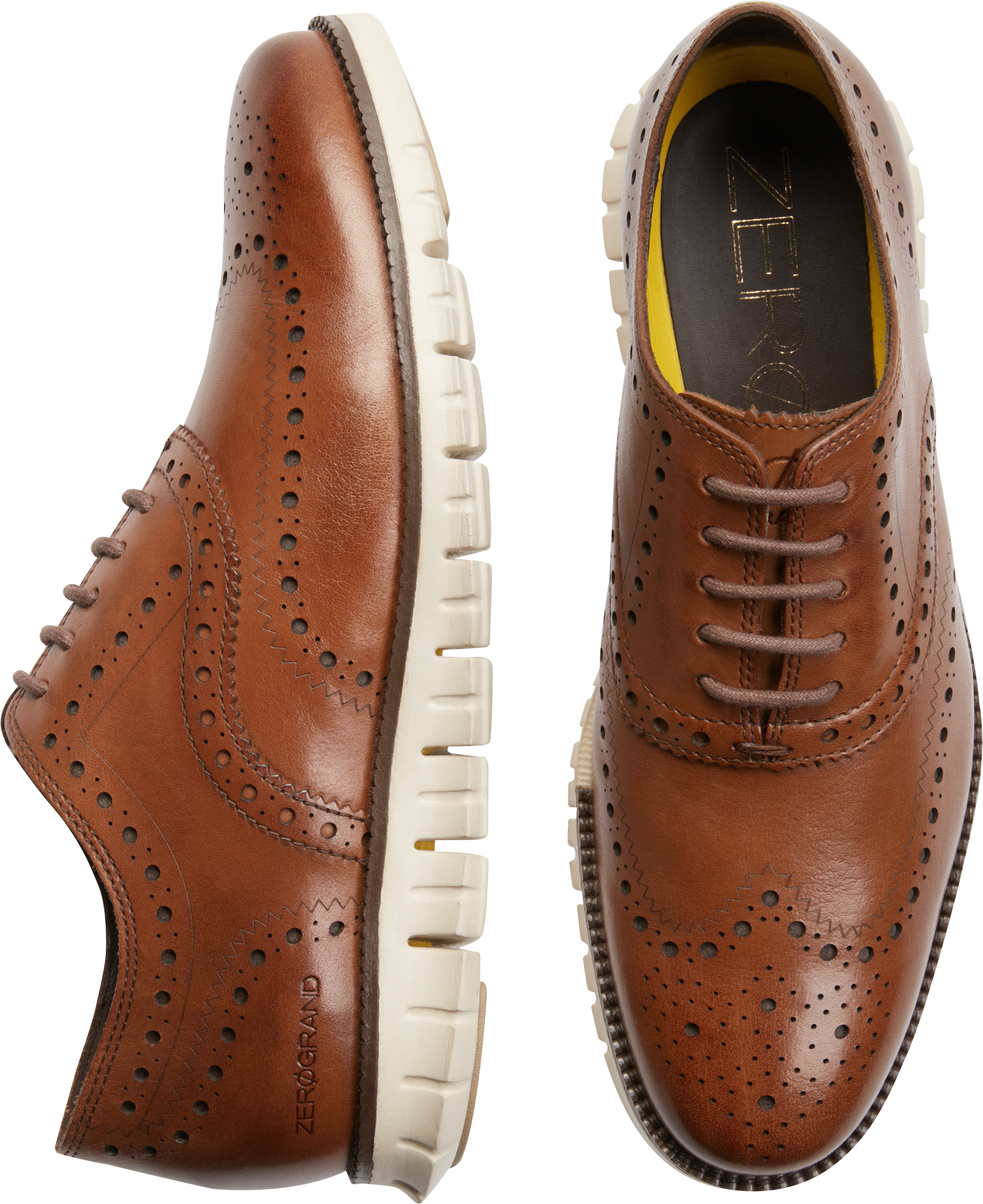 Cole Haan Zerogrand Wingtip Oxfords, Tan