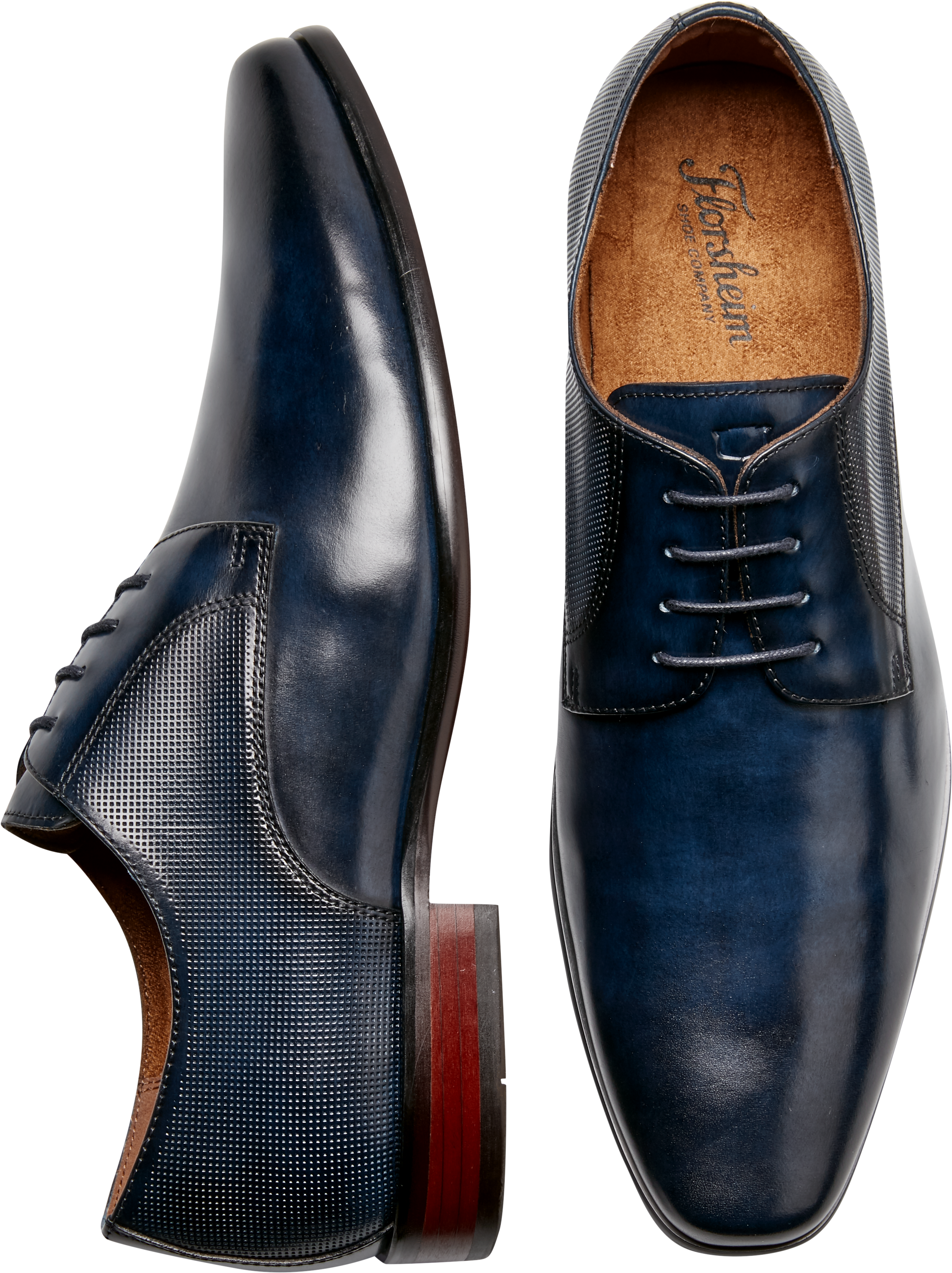 florsheim blue shoes