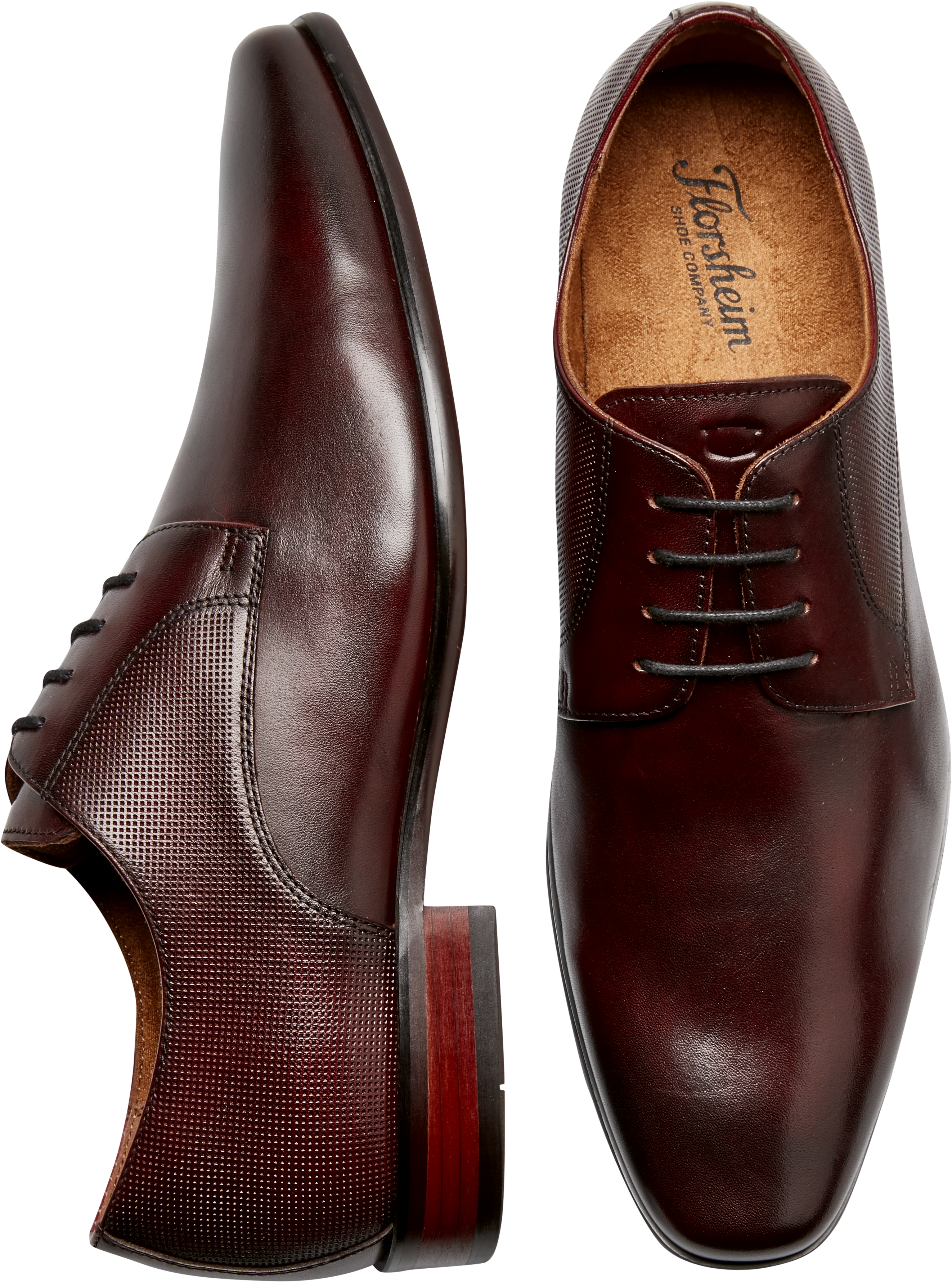Florsheim Kierland Plain Toe Oxfords, Burgundy - Men's Shoes | Men's Wearhouse