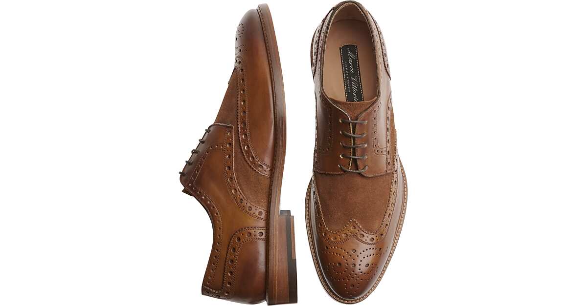lucca cognac suede