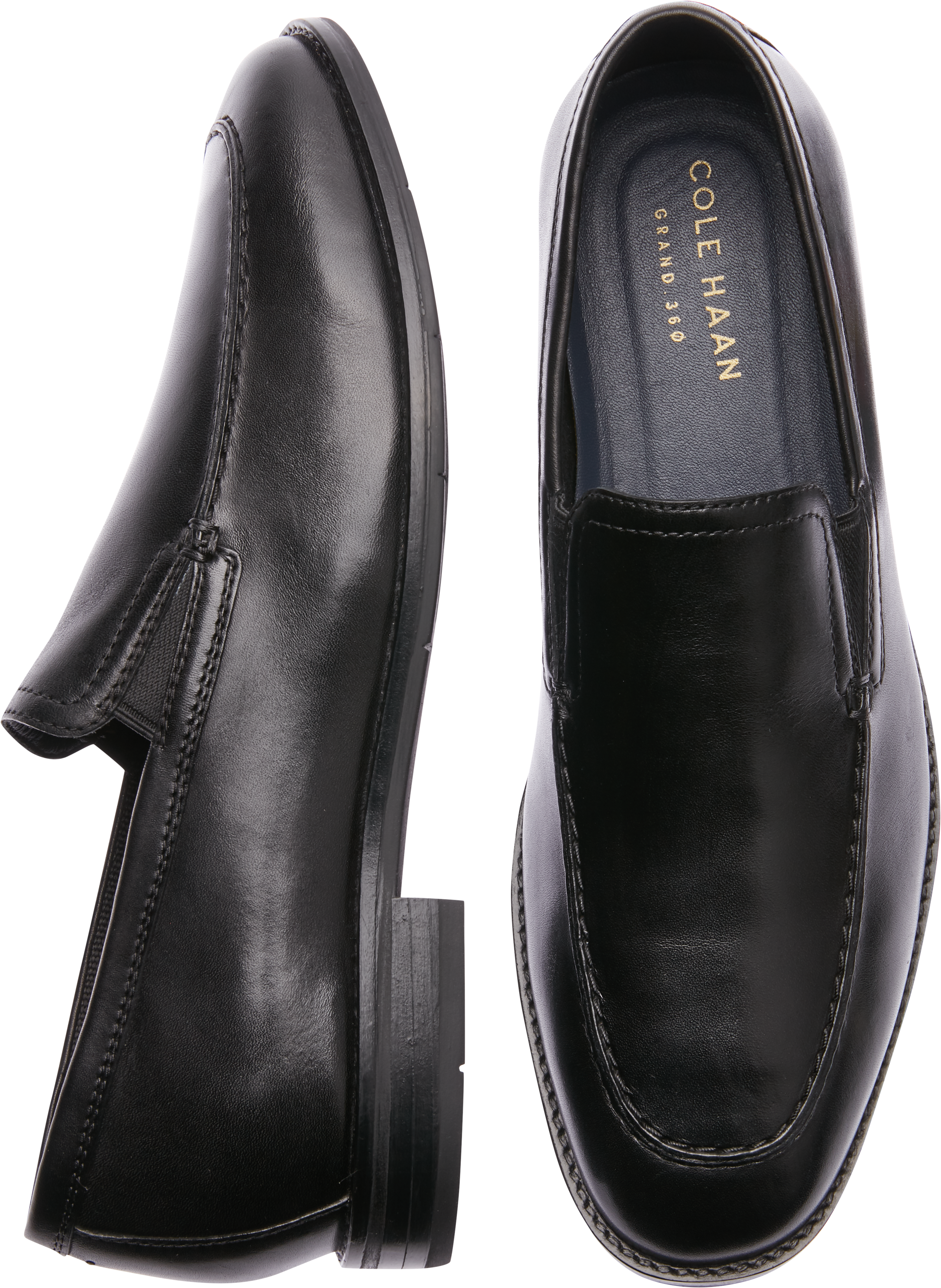 cole haan mens black shoes
