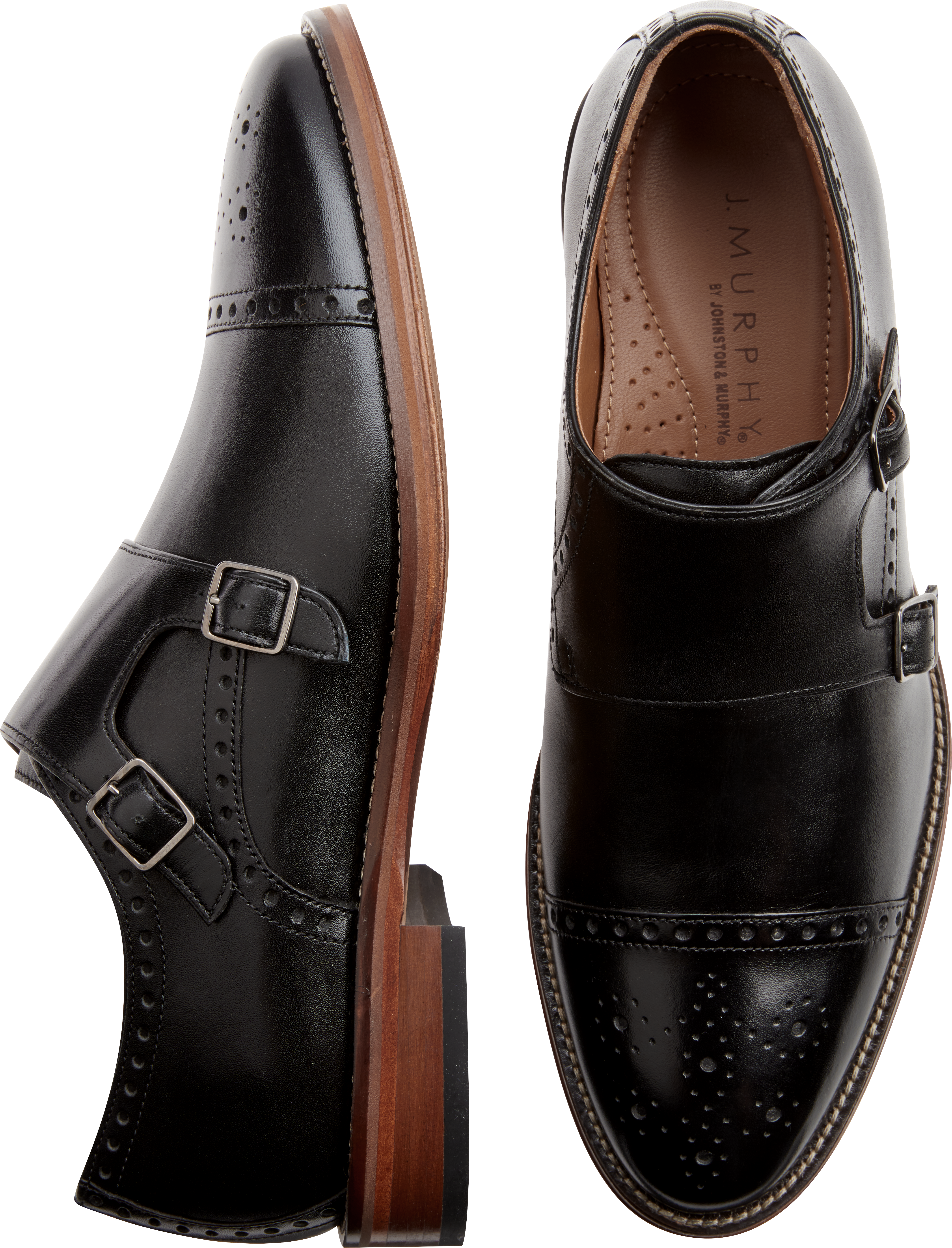 johnston murphy double monk strap