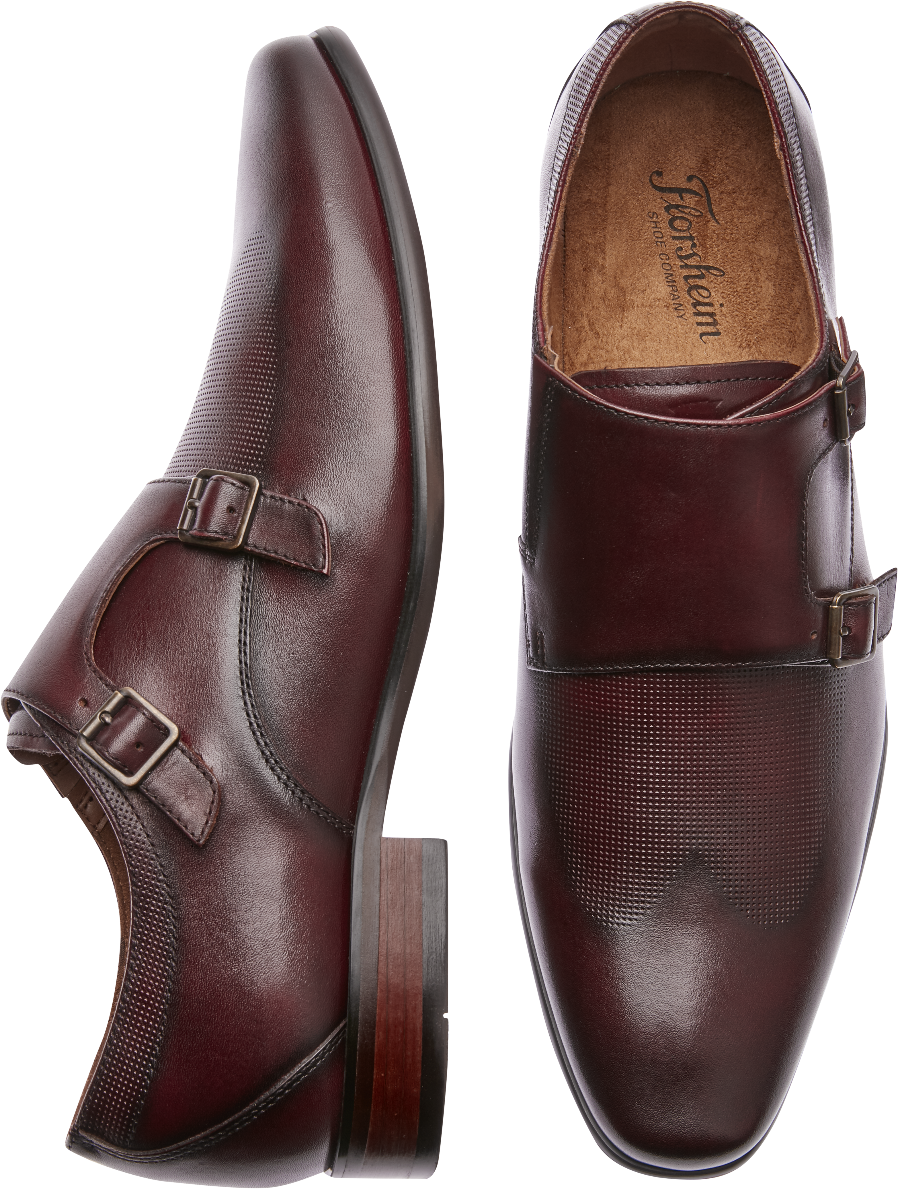 double monk strap shoes