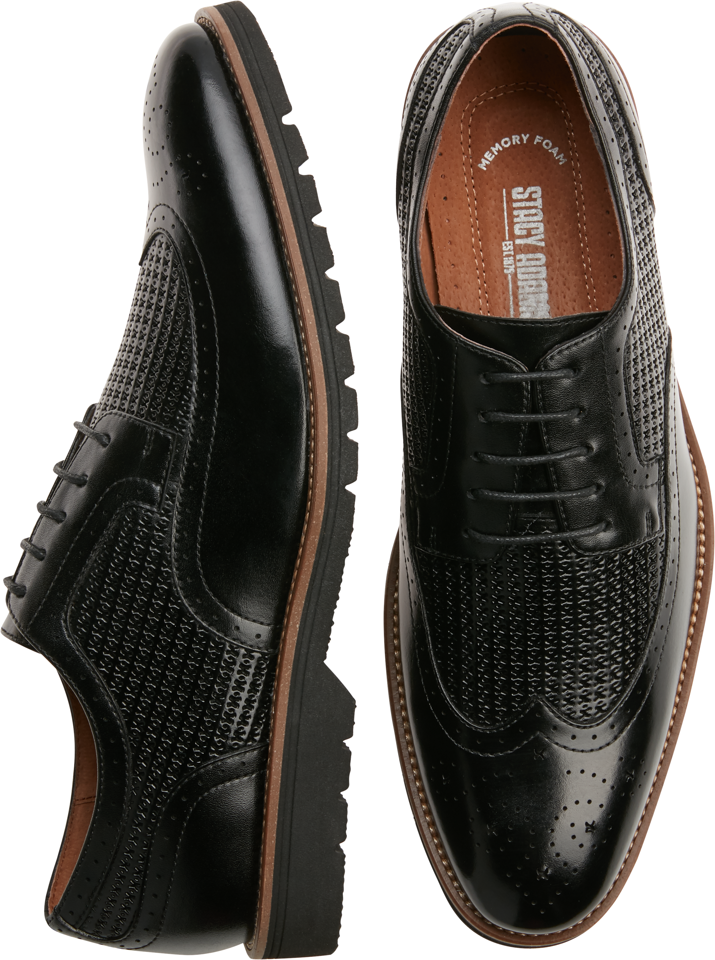 grey stacy adams dress shoes