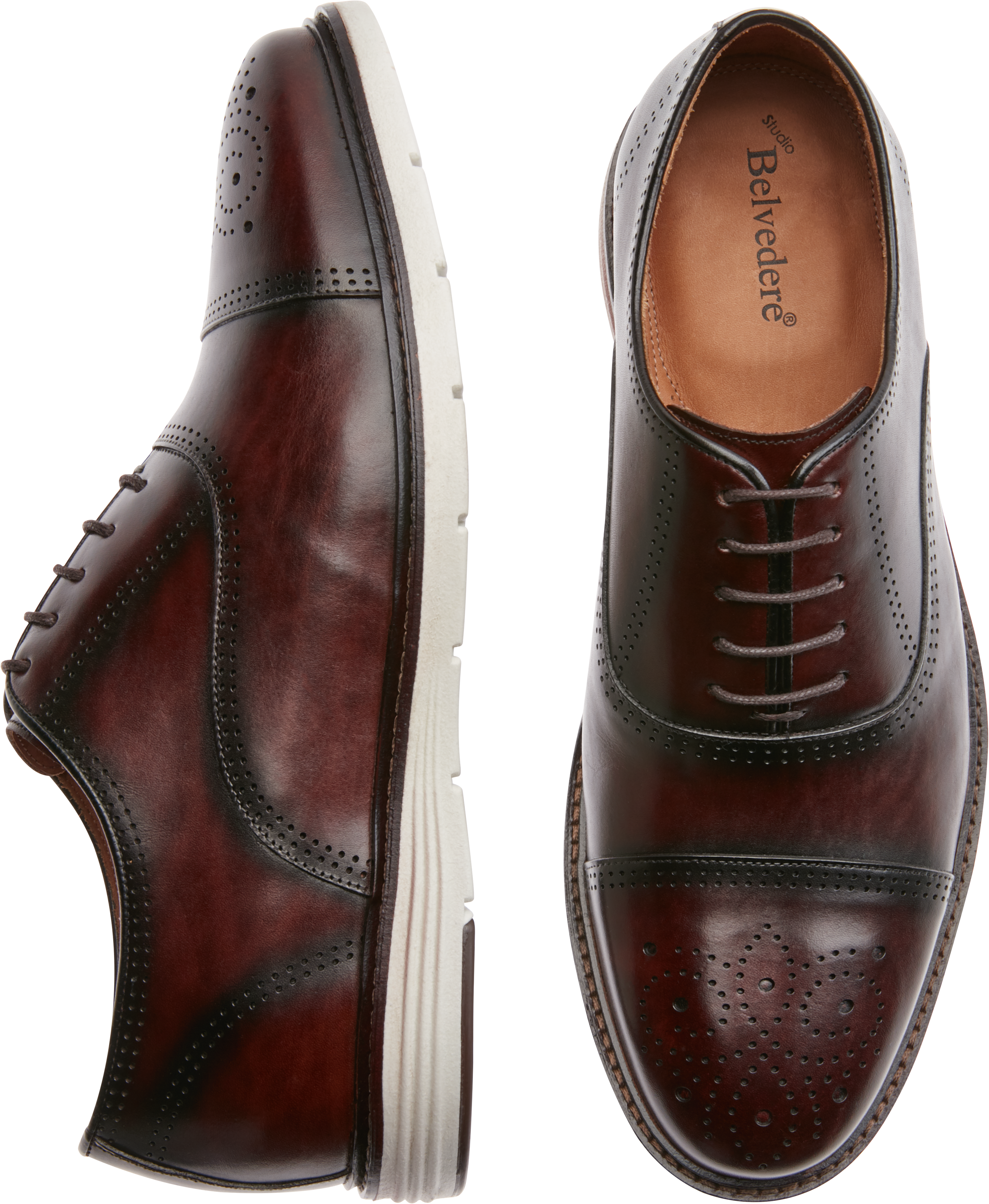 belvedere shoes men's wearhouse