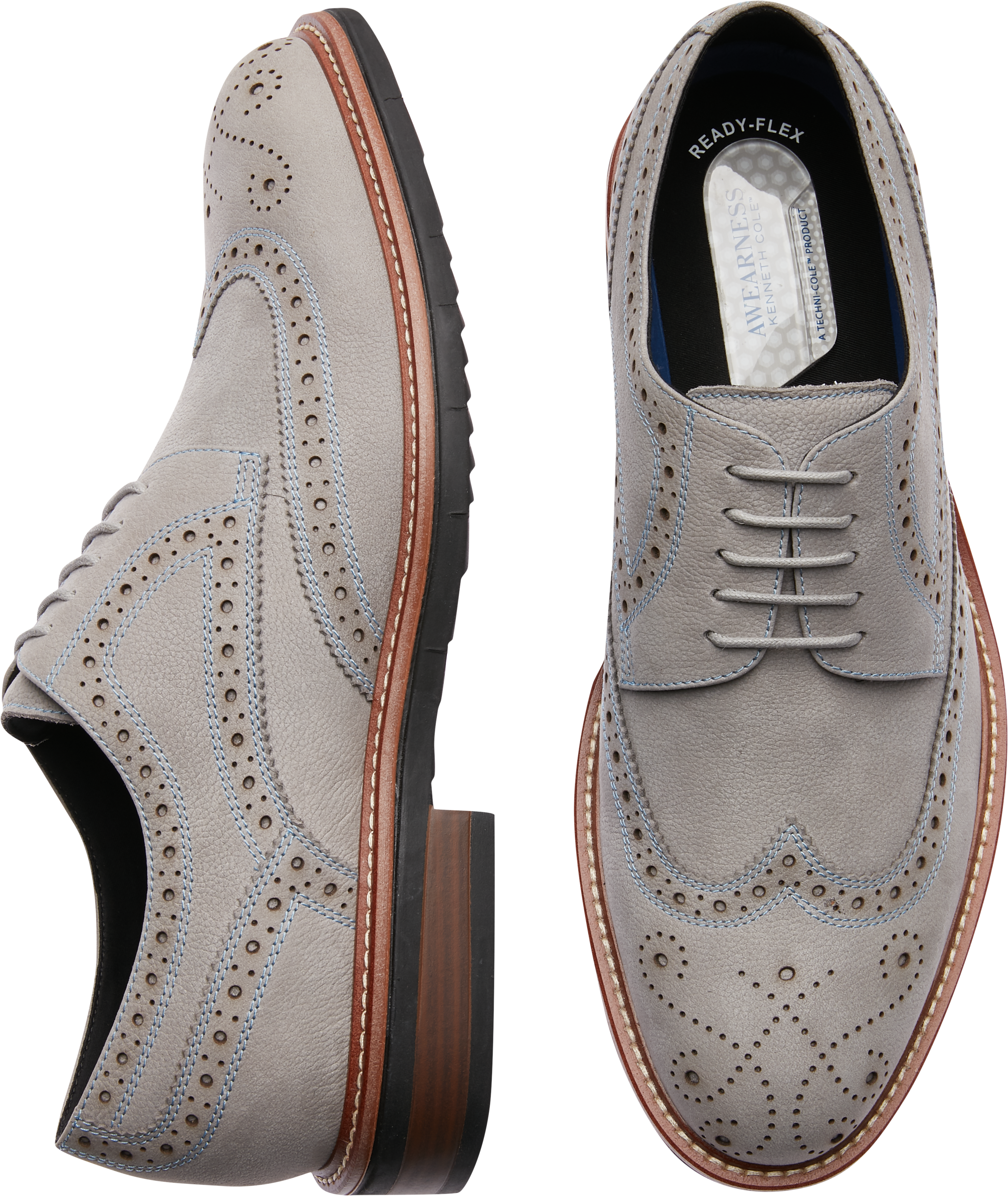 kenneth cole wingtip shoes