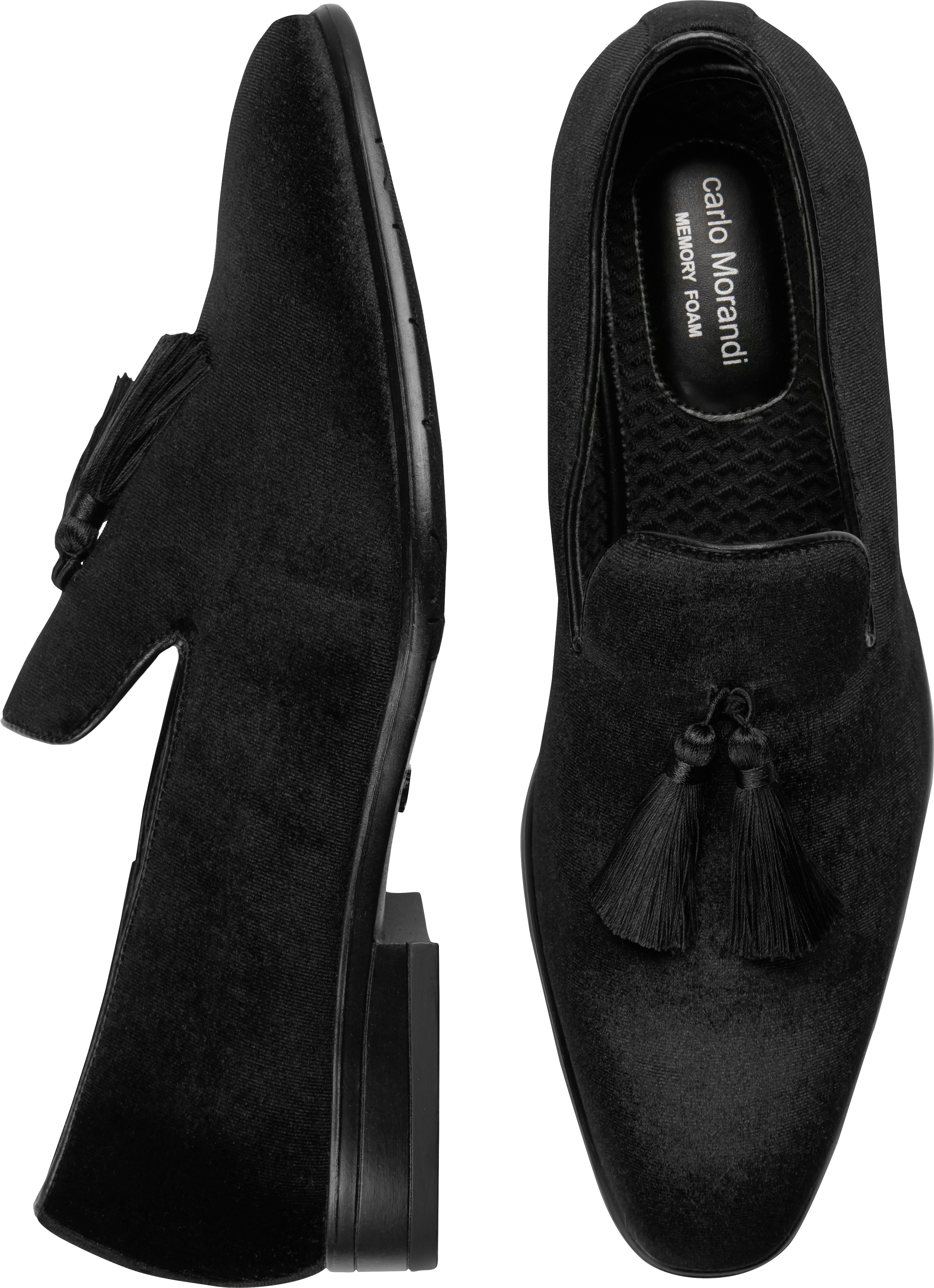 black velvet smoking slippers mens