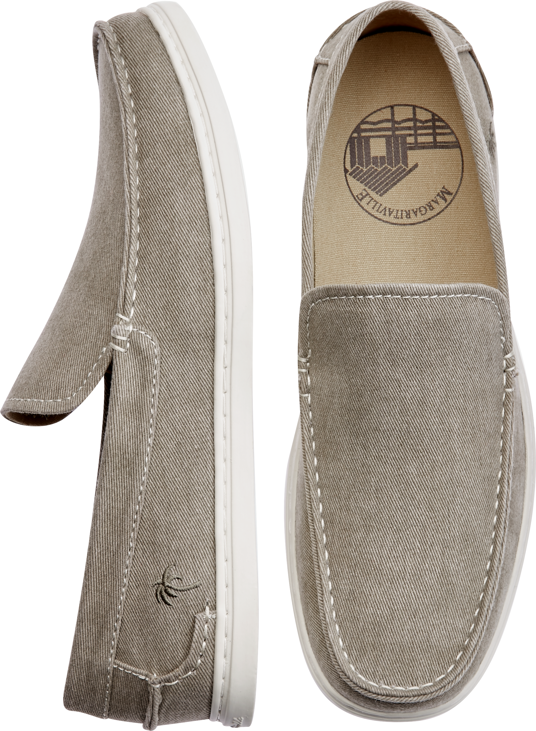 canvas penny loafers