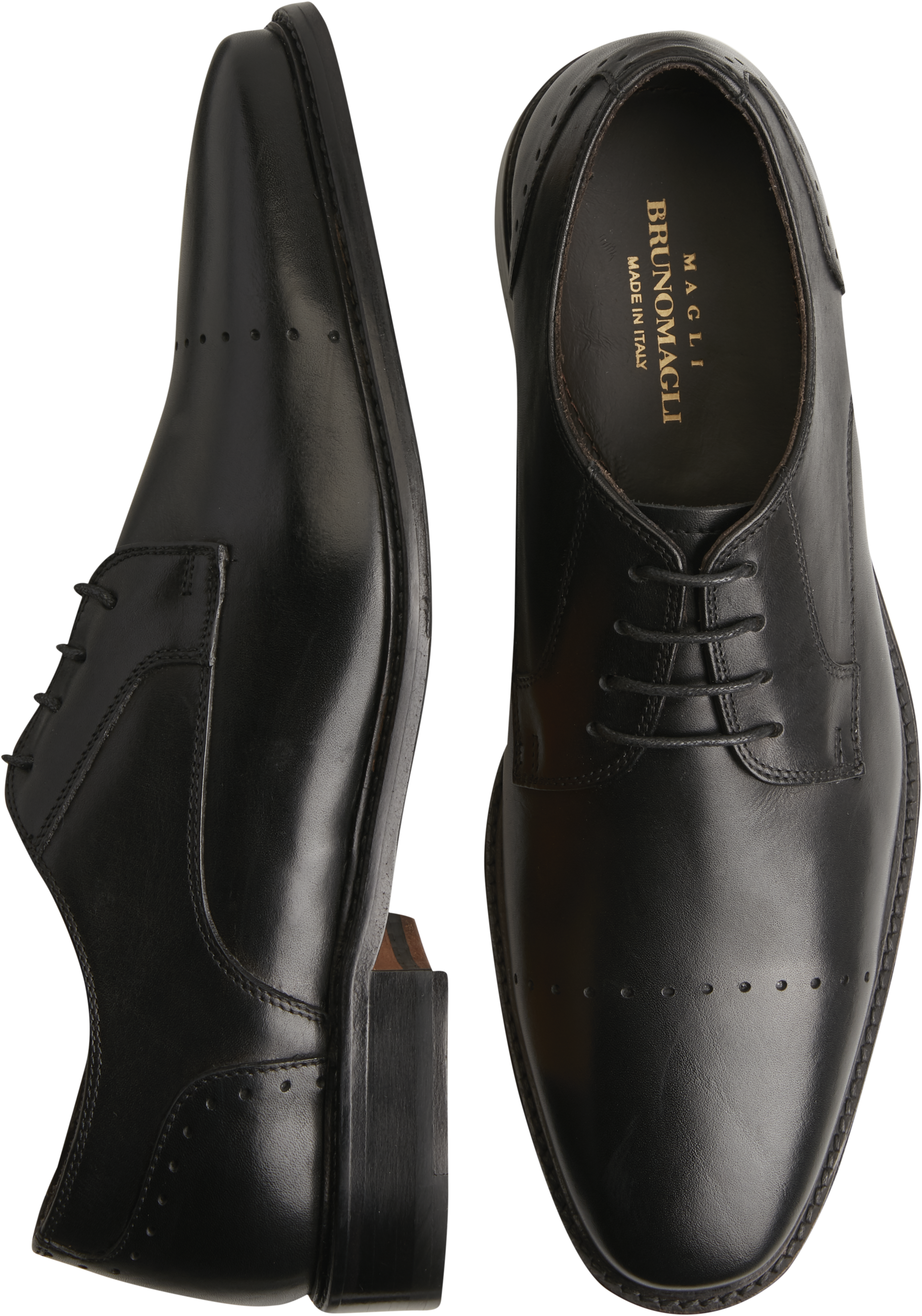 bruno magli black loafers