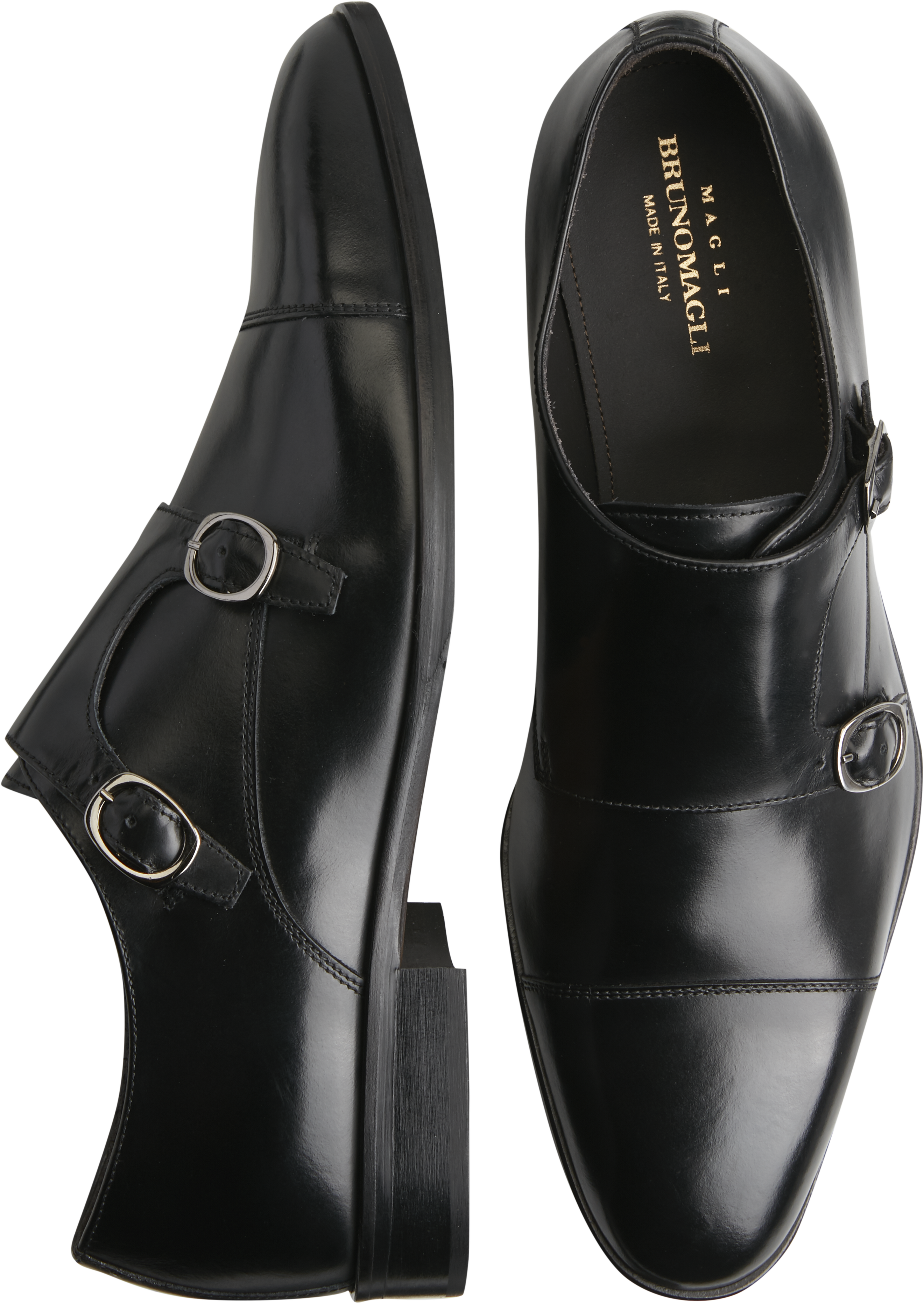 double monk strap shoes