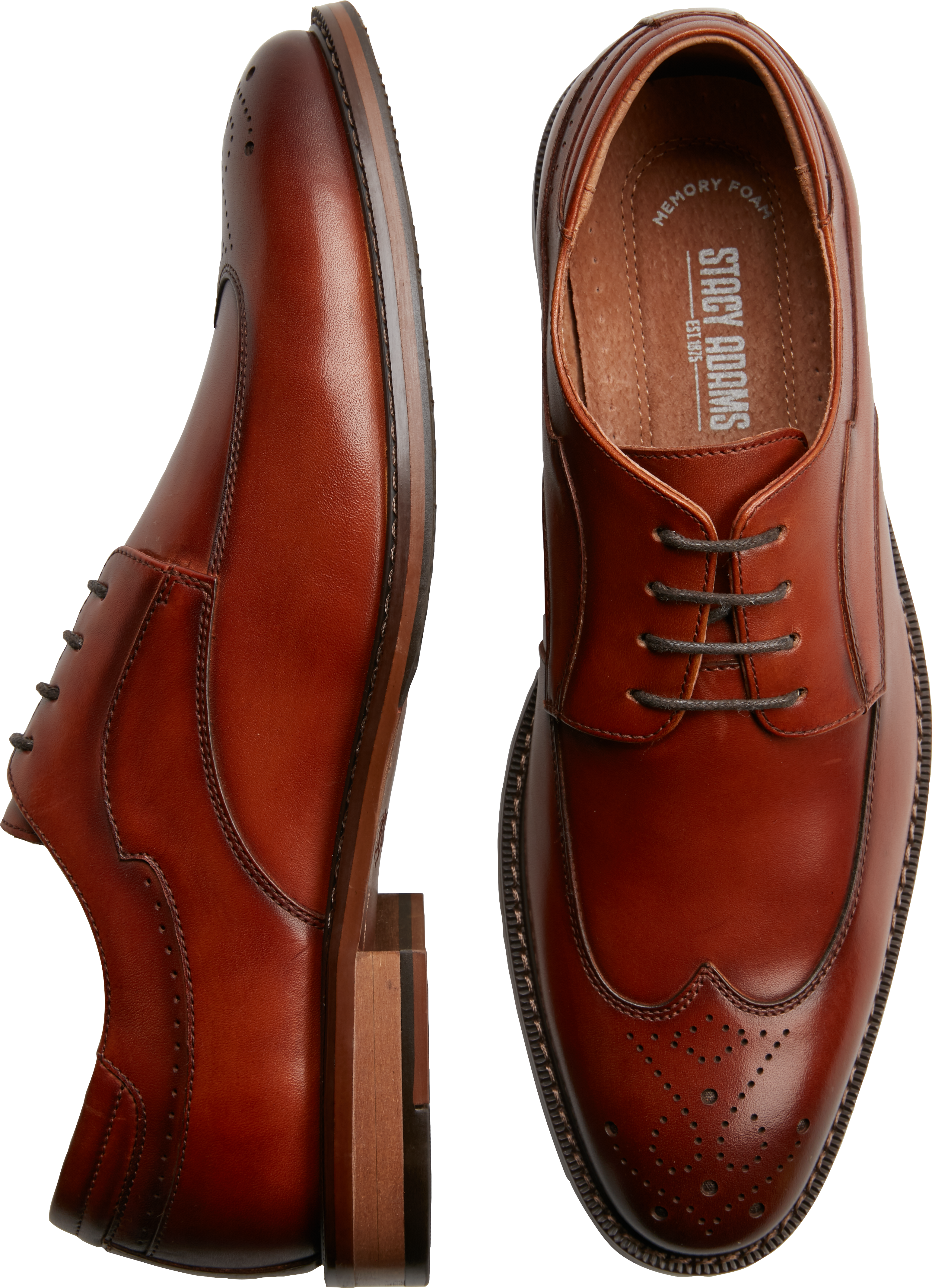 stacy adams kordell cognac