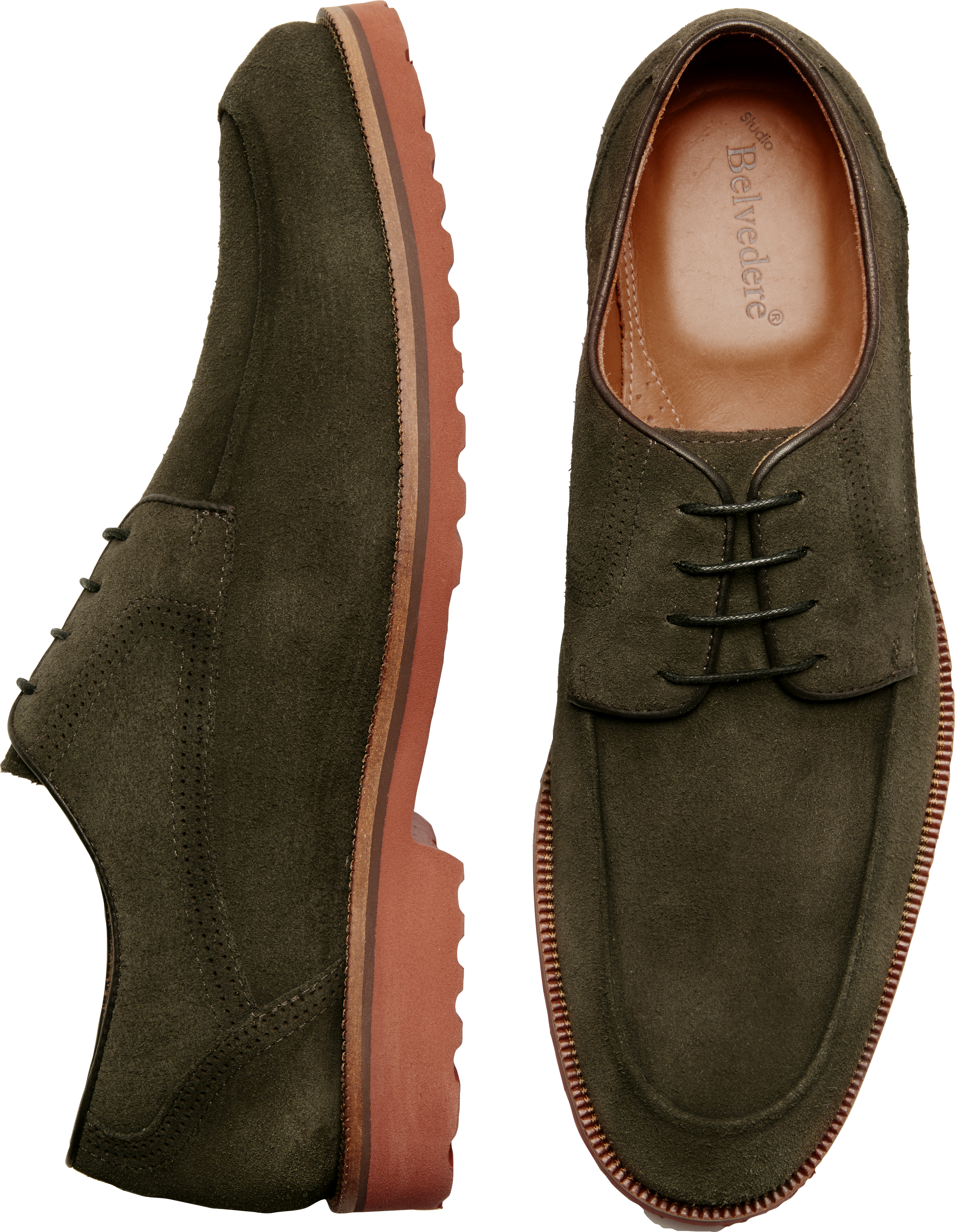 olive suede shoes