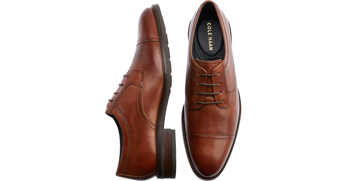 cole haan benton cap toe derby ii