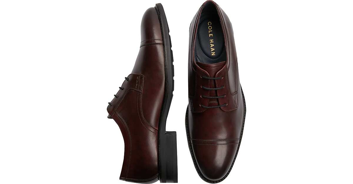 cole haan watson casual cap toe derby