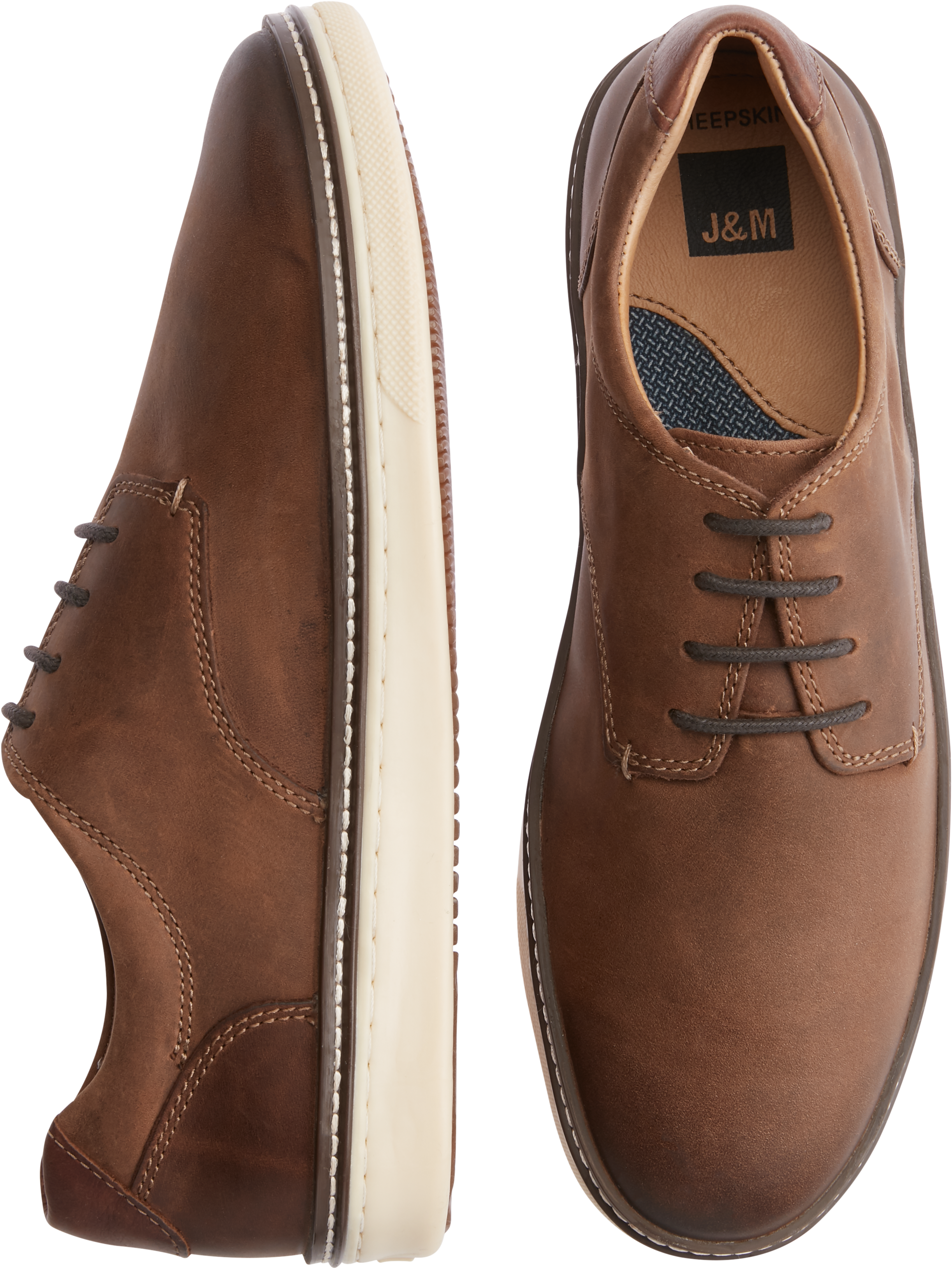 johnston & murphy mcguffey casual plain toe sneaker