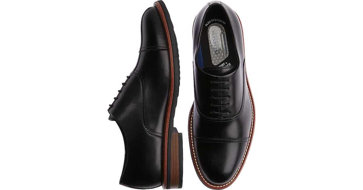 kenneth cole awearness mackson brown wingtip oxfords