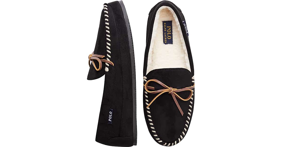 Polo Ralph Lauren Markel Tan Moccasin Slippers Men s Sale 41 OFF
