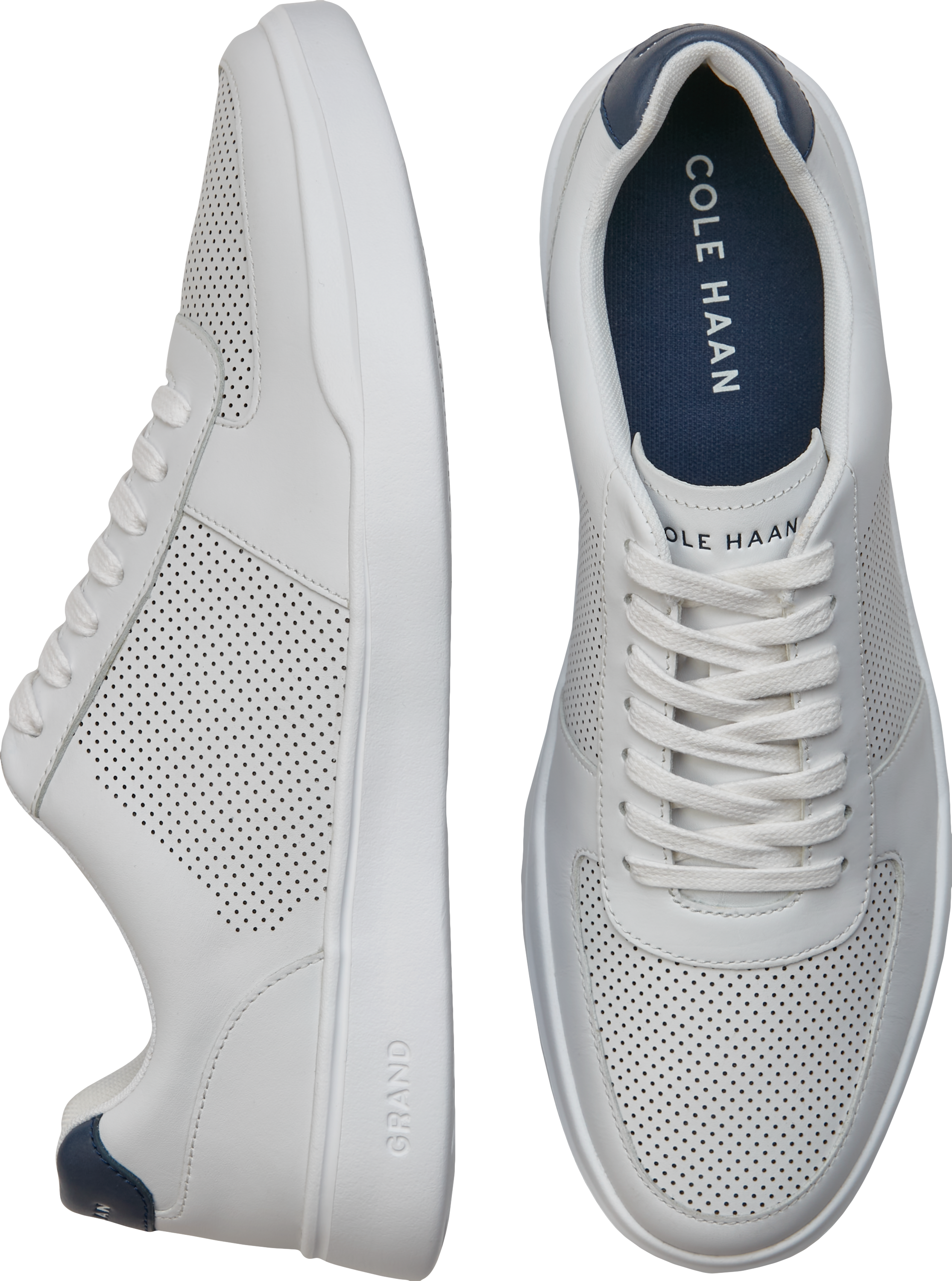 cole haan white mens shoes