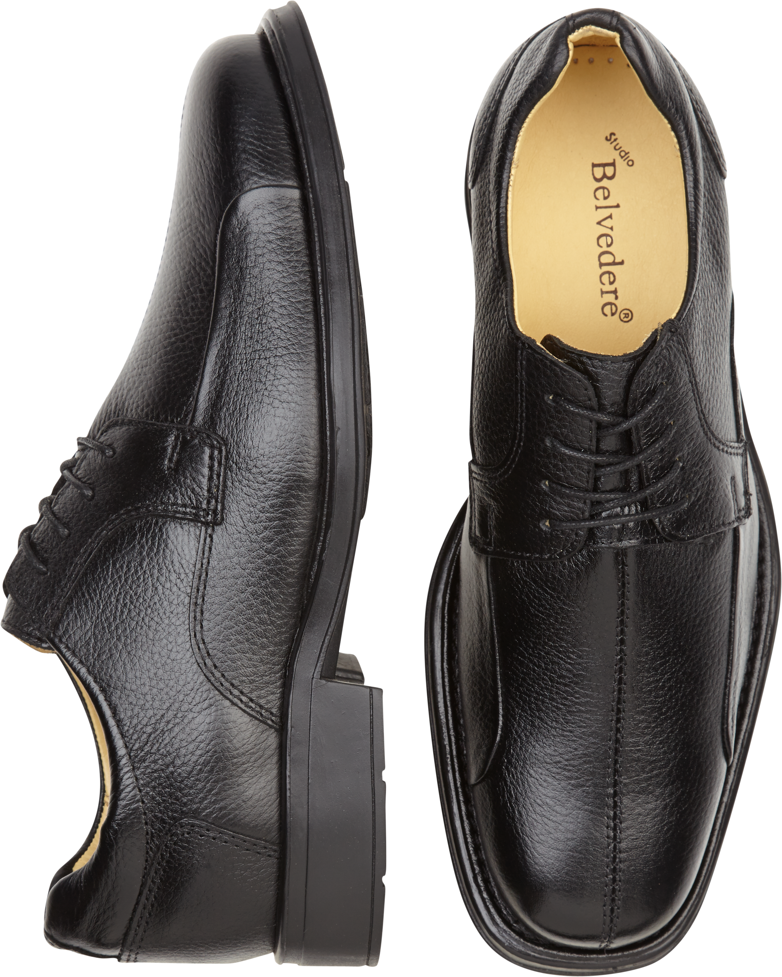 Black Bike Dress Shoes - Men's Dress Shoes - Belvedere Bay Bridge | Men ...