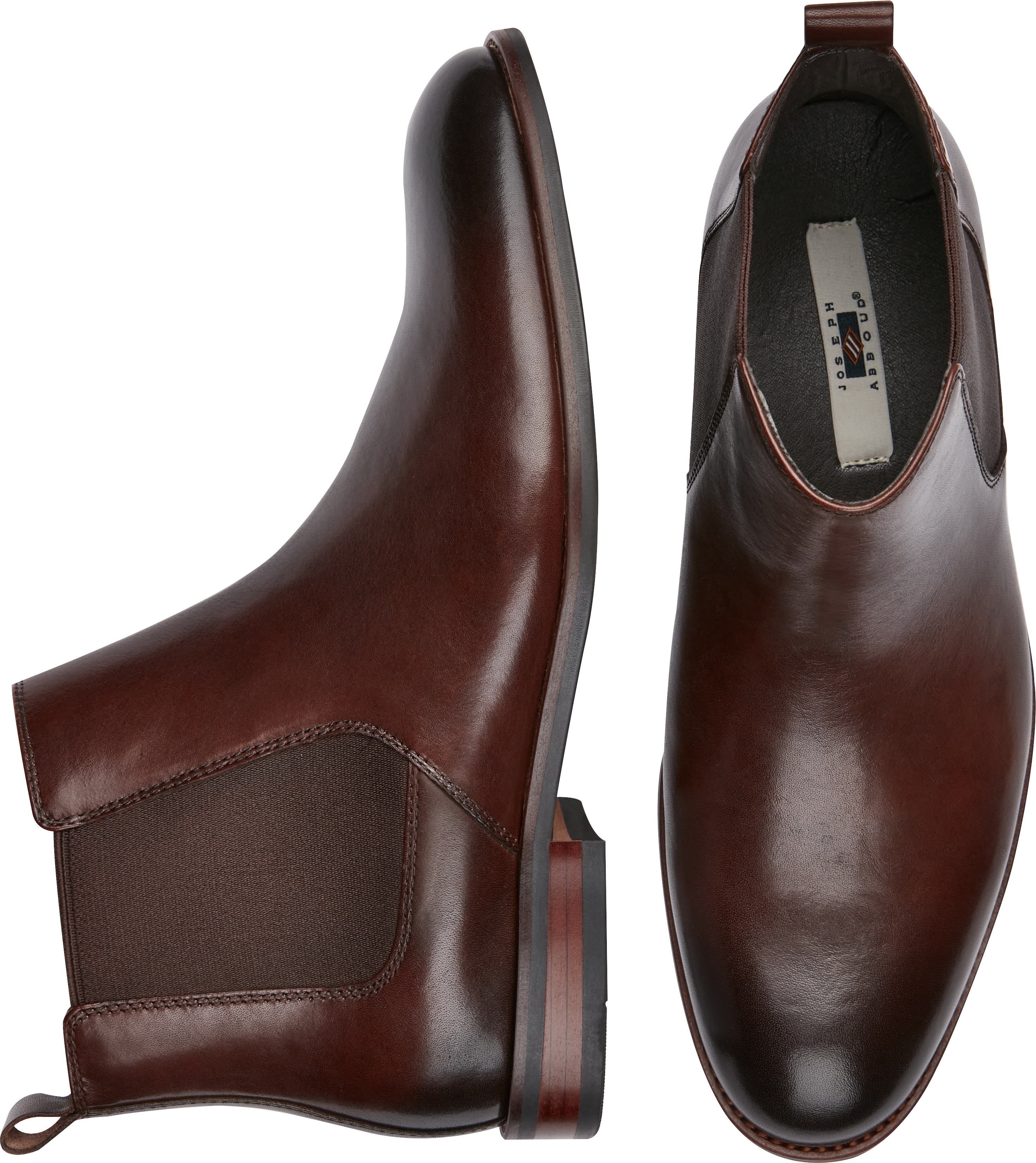 Joseph Abboud Beaumont II Dress Chelsea Boots, Brown