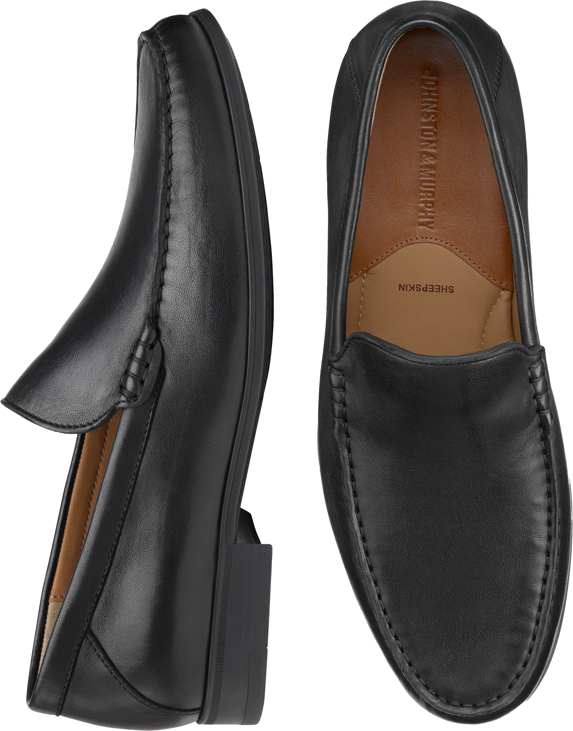 Johnston murphy store sheepskin loafers