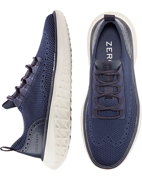 Cole Haan ZEROGRAND Work From Anywhere Stitchlite Sneakers, Marine Blue ...