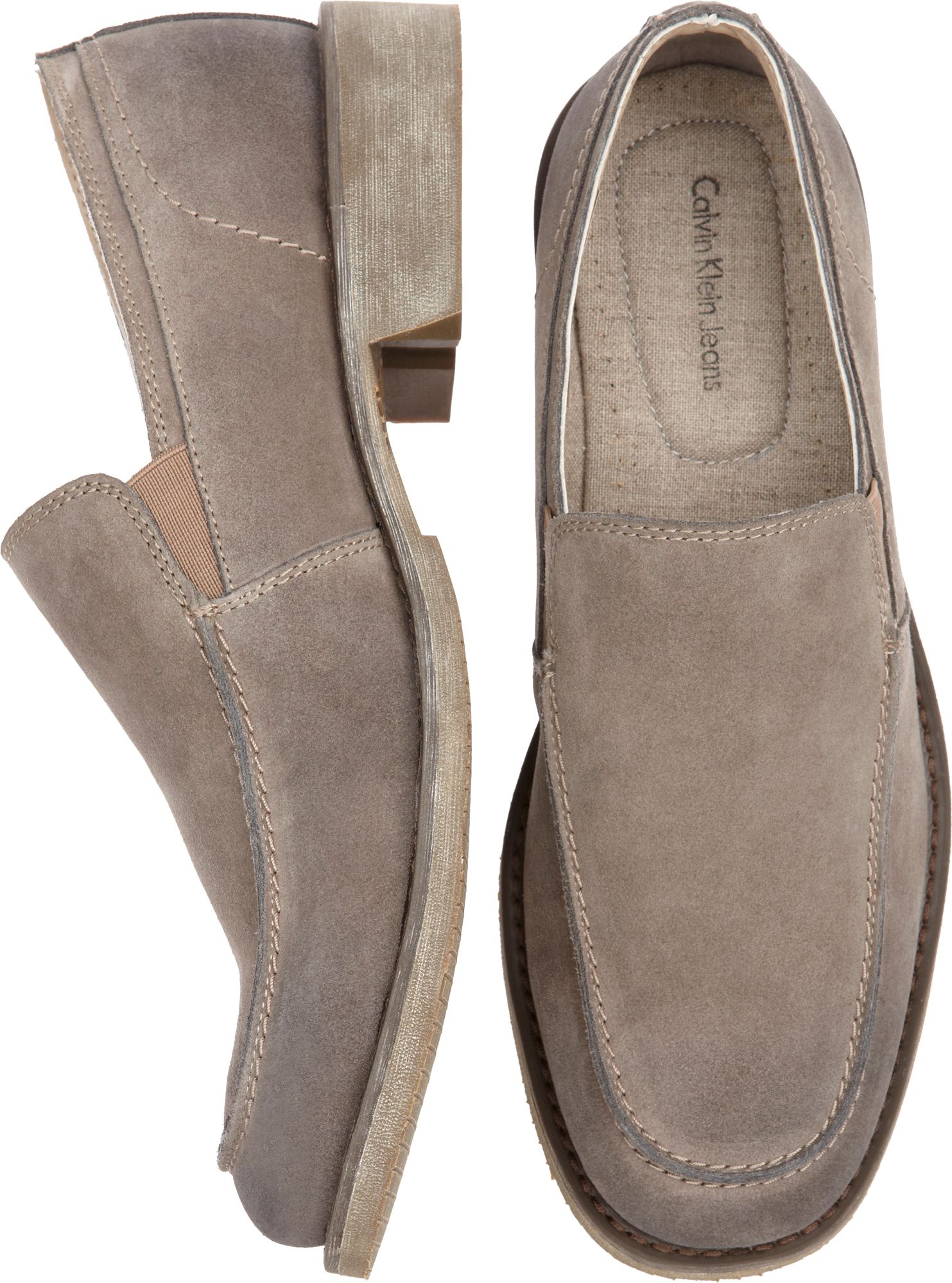 calvin klein taupe heels