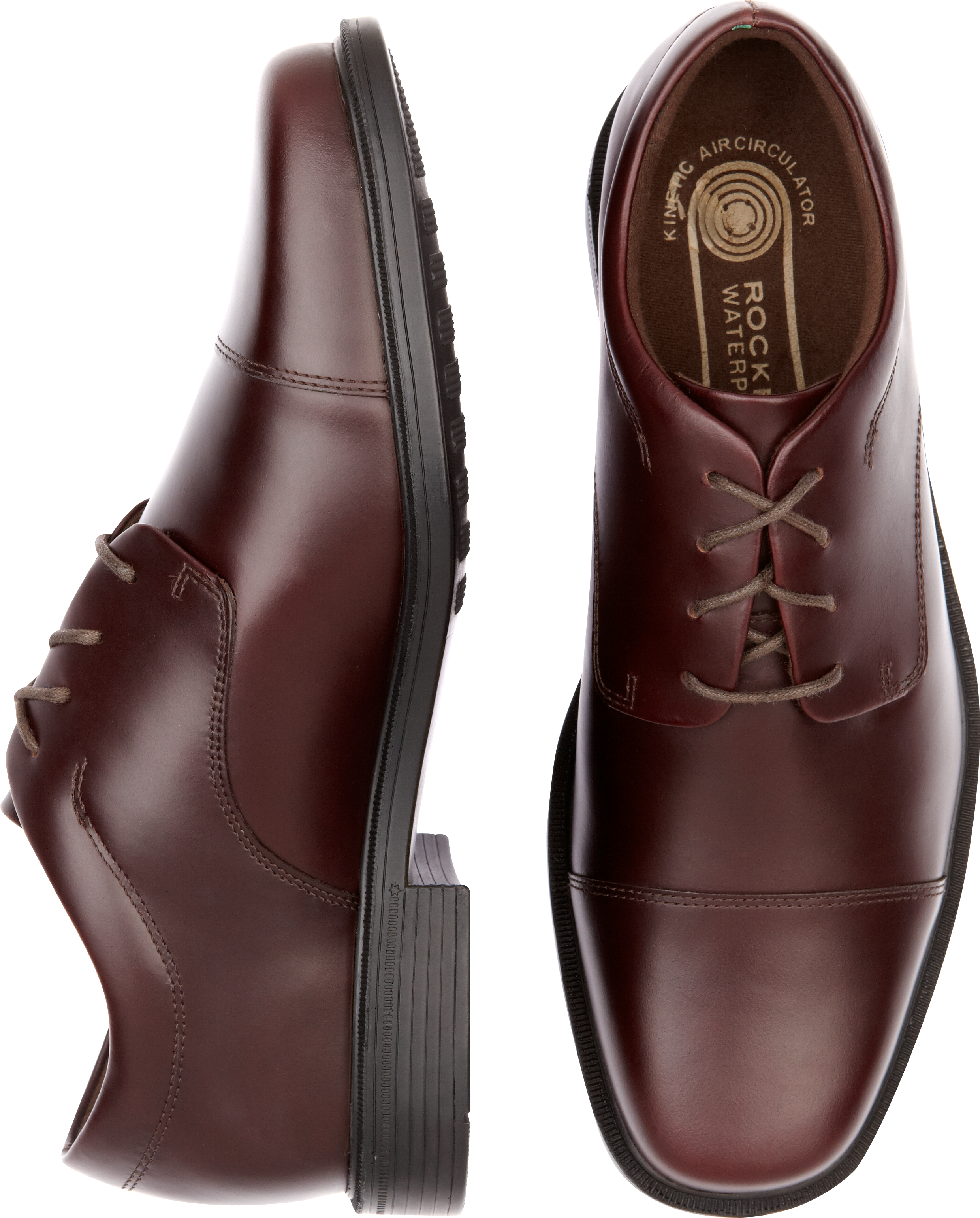 Rockport Ellingwood Burgundy Waterproof Lace Up Casual Shoes - Men's Sale |  Men's Wearhouse