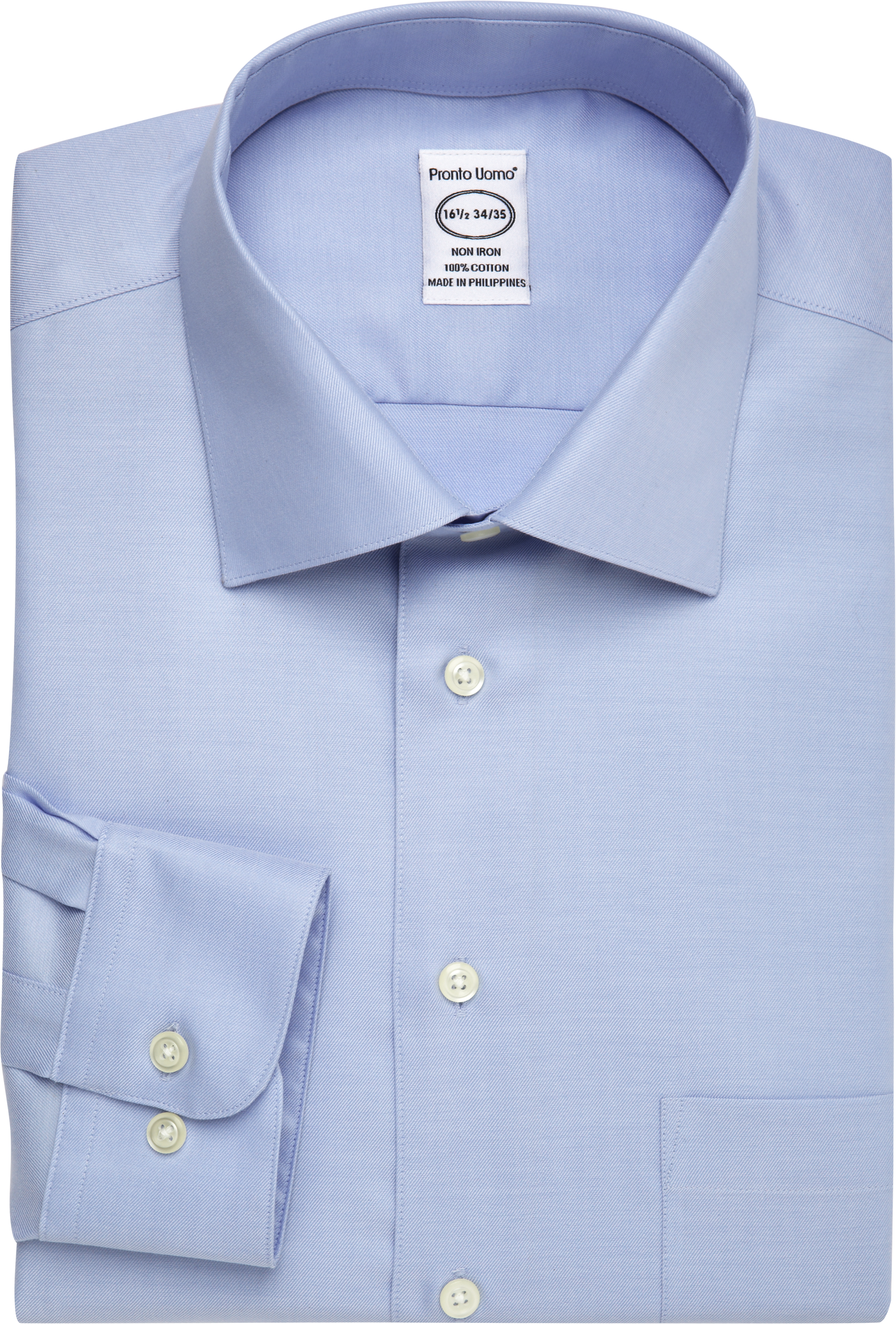 Pronto Uomo Blue Dress Shirt - Men's Sale | Men's Wearhouse