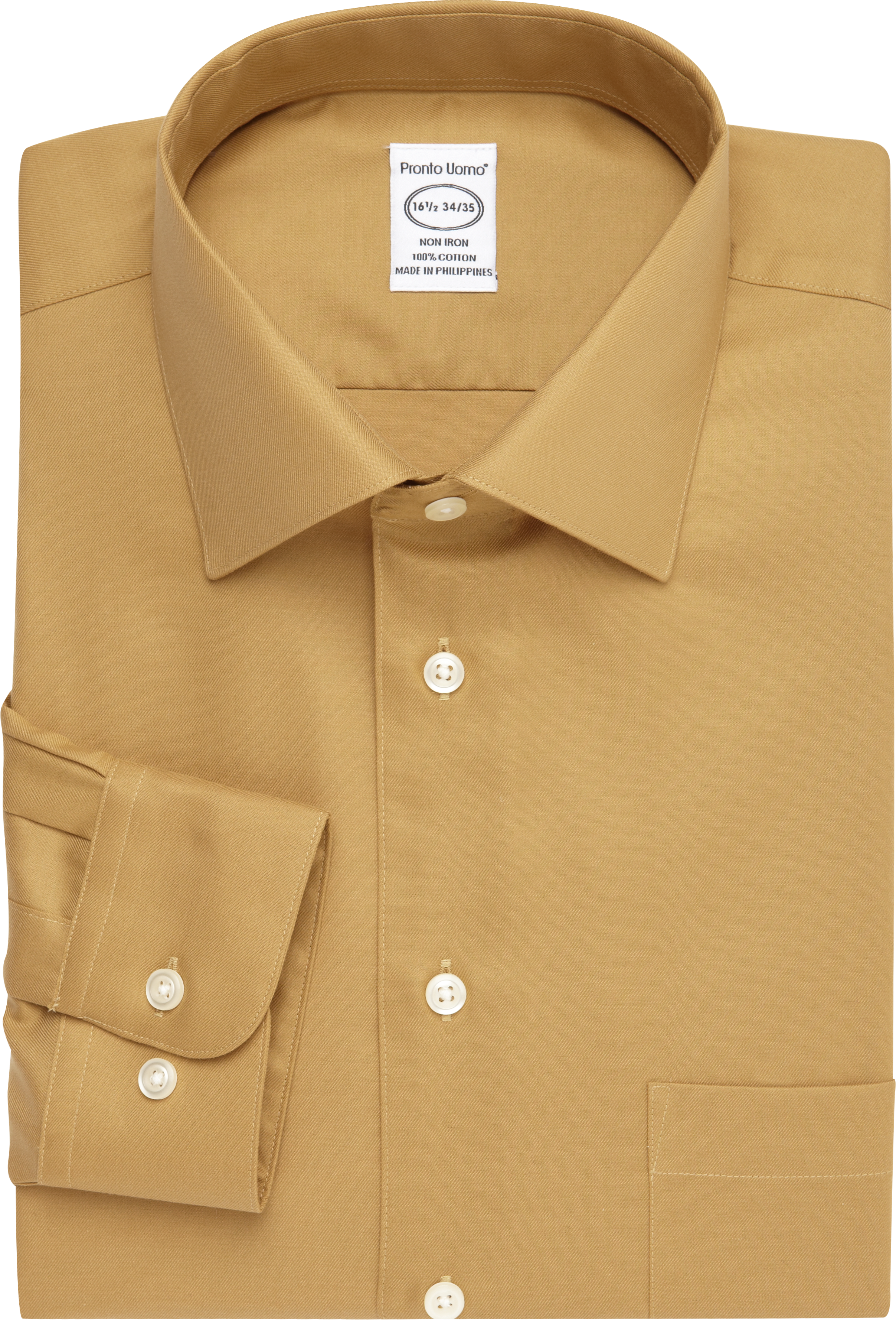 mens gold dress shirts