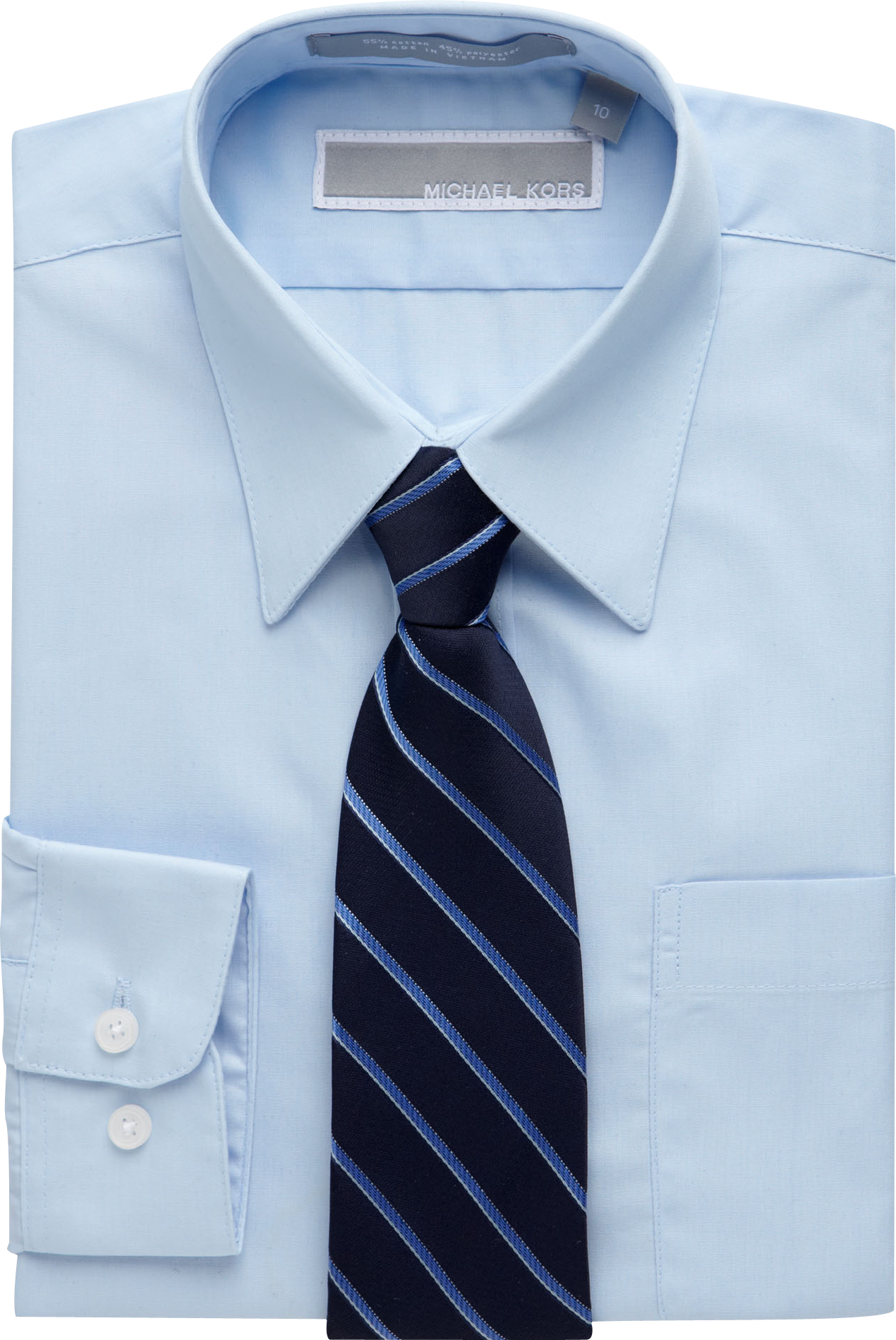 michael kors shirt and tie set