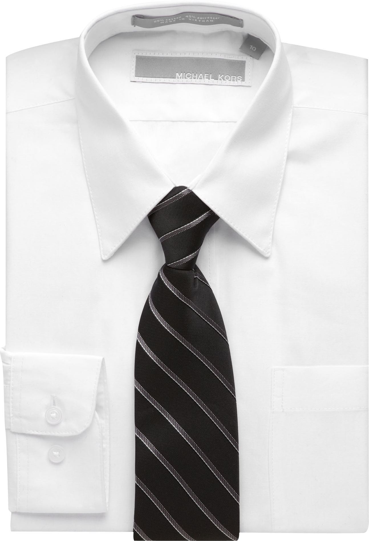 michael kors shirt and tie set