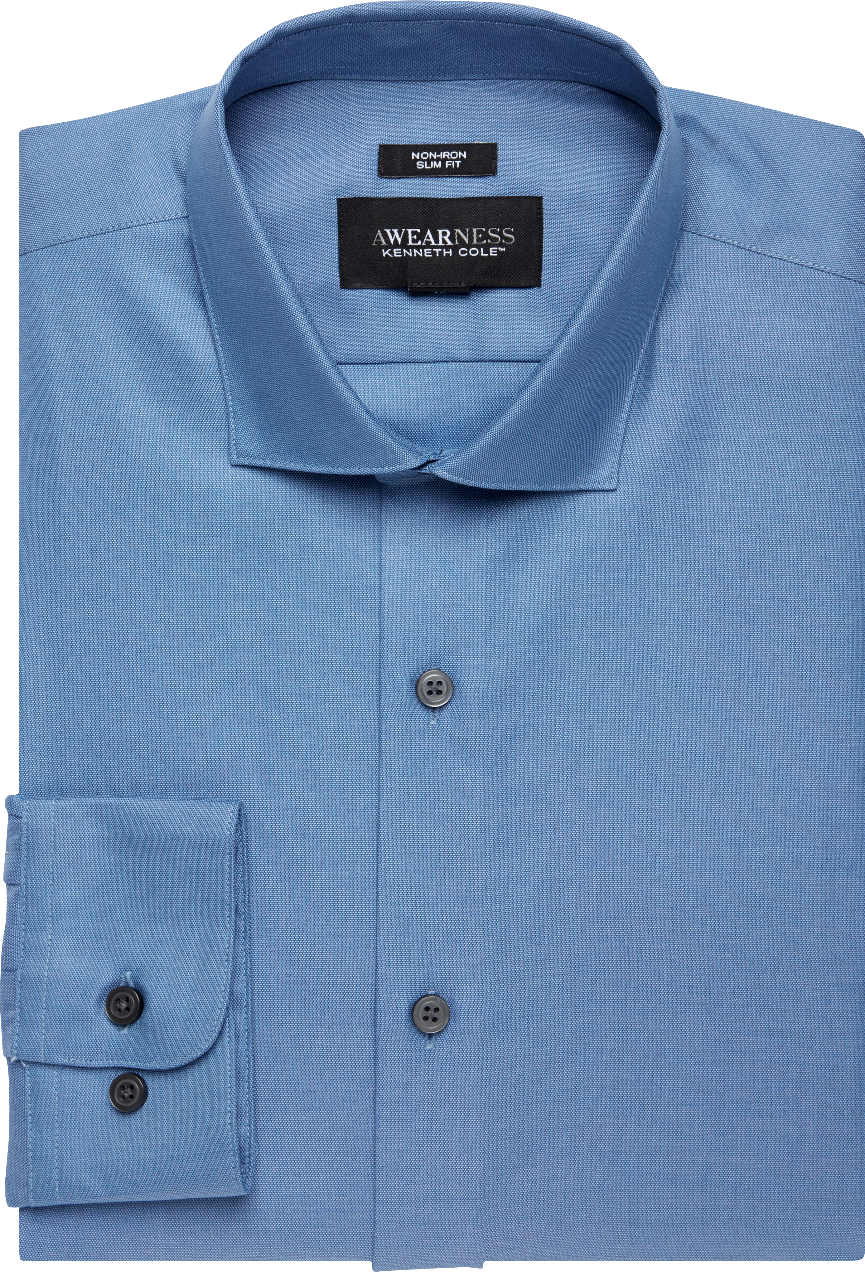 Awearness Kenneth Cole Sky Blue Slim Fit Dress Shirt - Men's Sale | Men ...