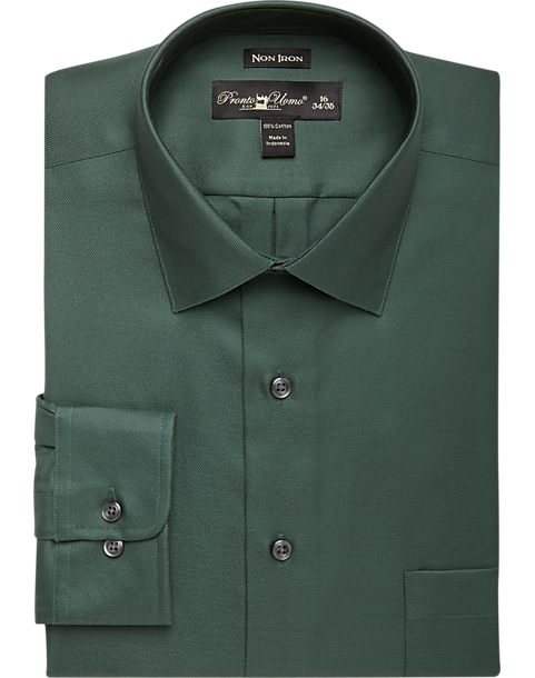 Pronto Uomo Forest Green Modern Fit ...