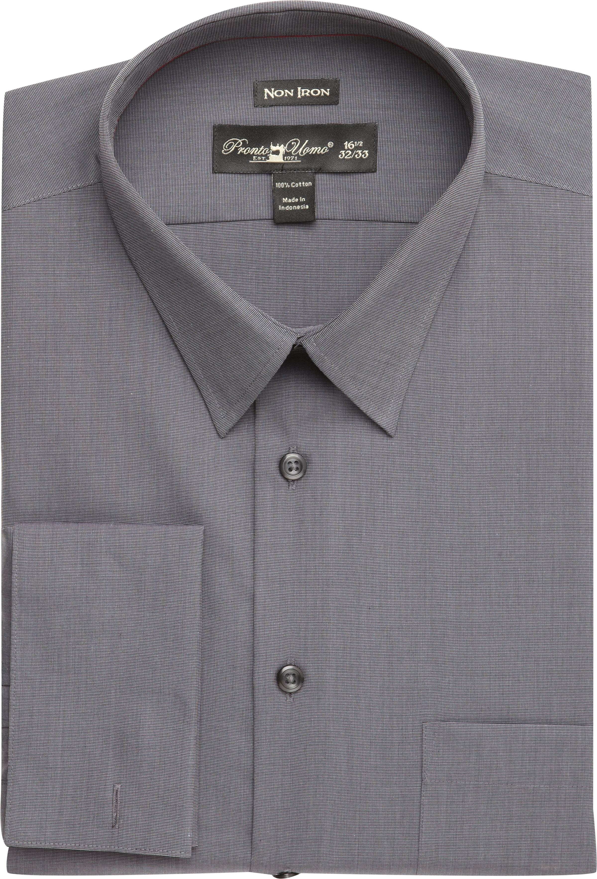 charcoal dress shirt mens