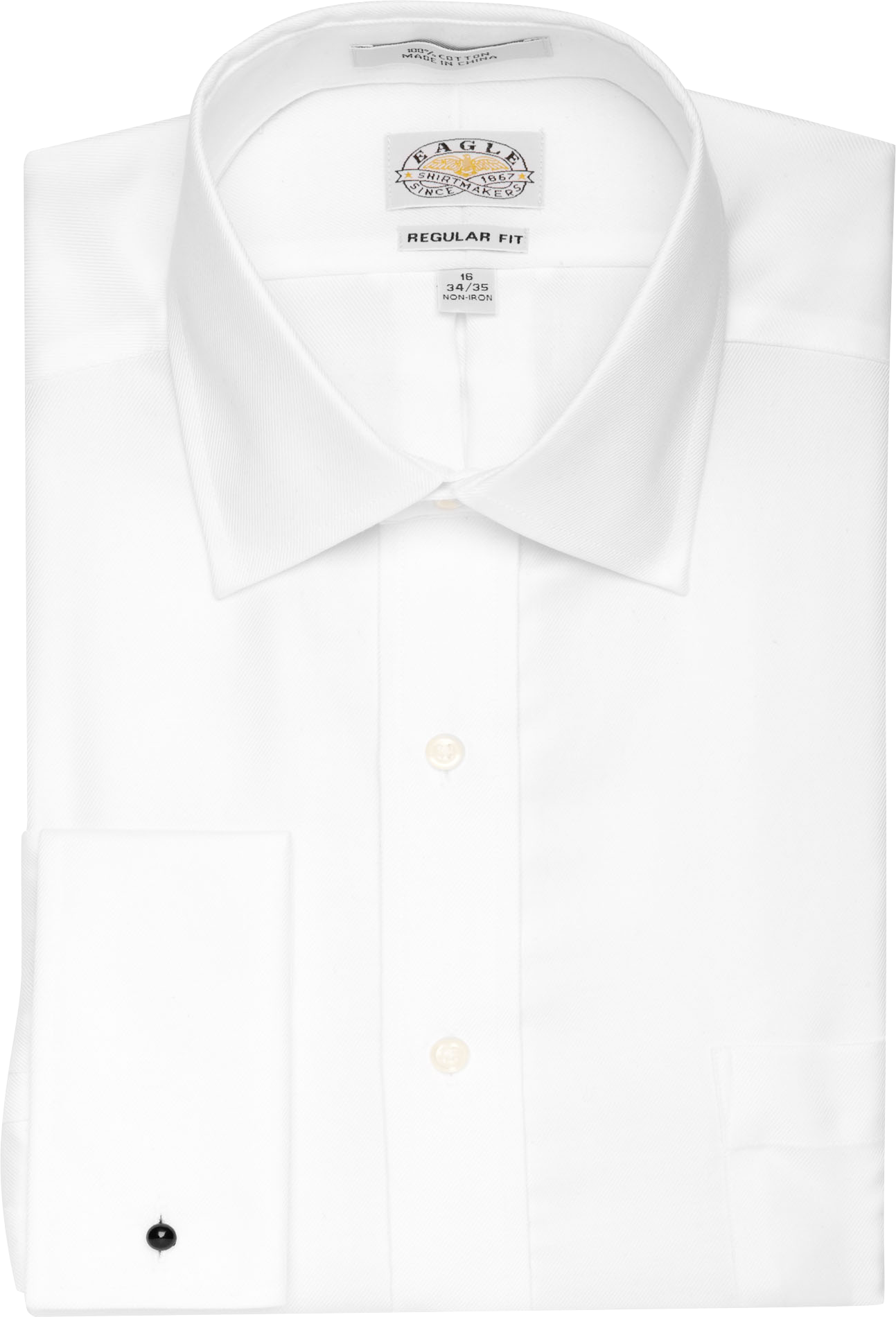 white french cuff dress shirt