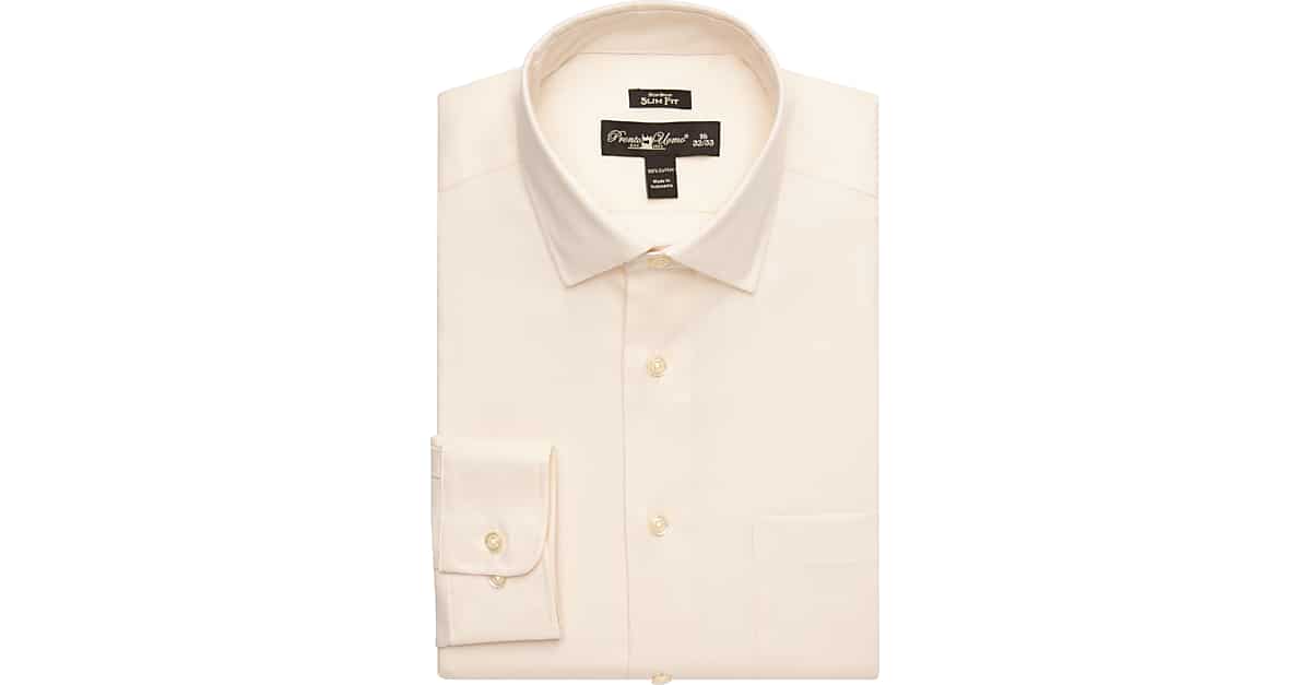 men's wearhouse ivory shirt
