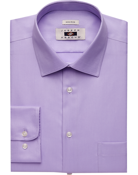 Joseph Abboud Lavender Twill Dress Shirt