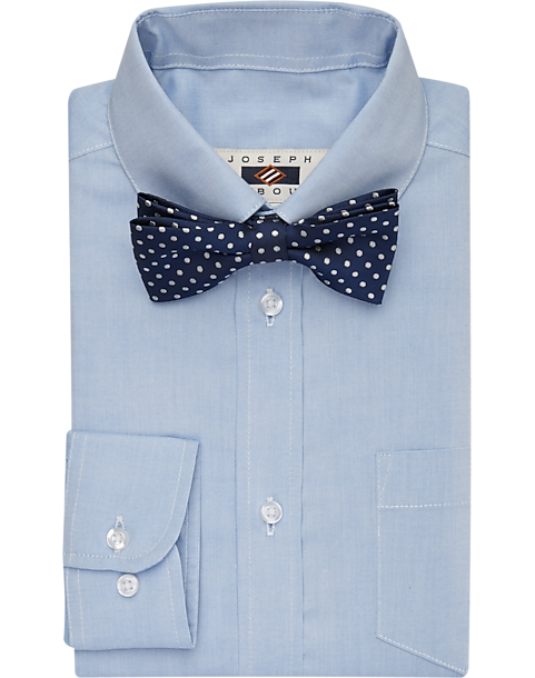 Joseph Abboud Boys Blue Dress Shirt & Bow Tie Set - Men&#39;s Sale | Men&#39;s Wearhouse