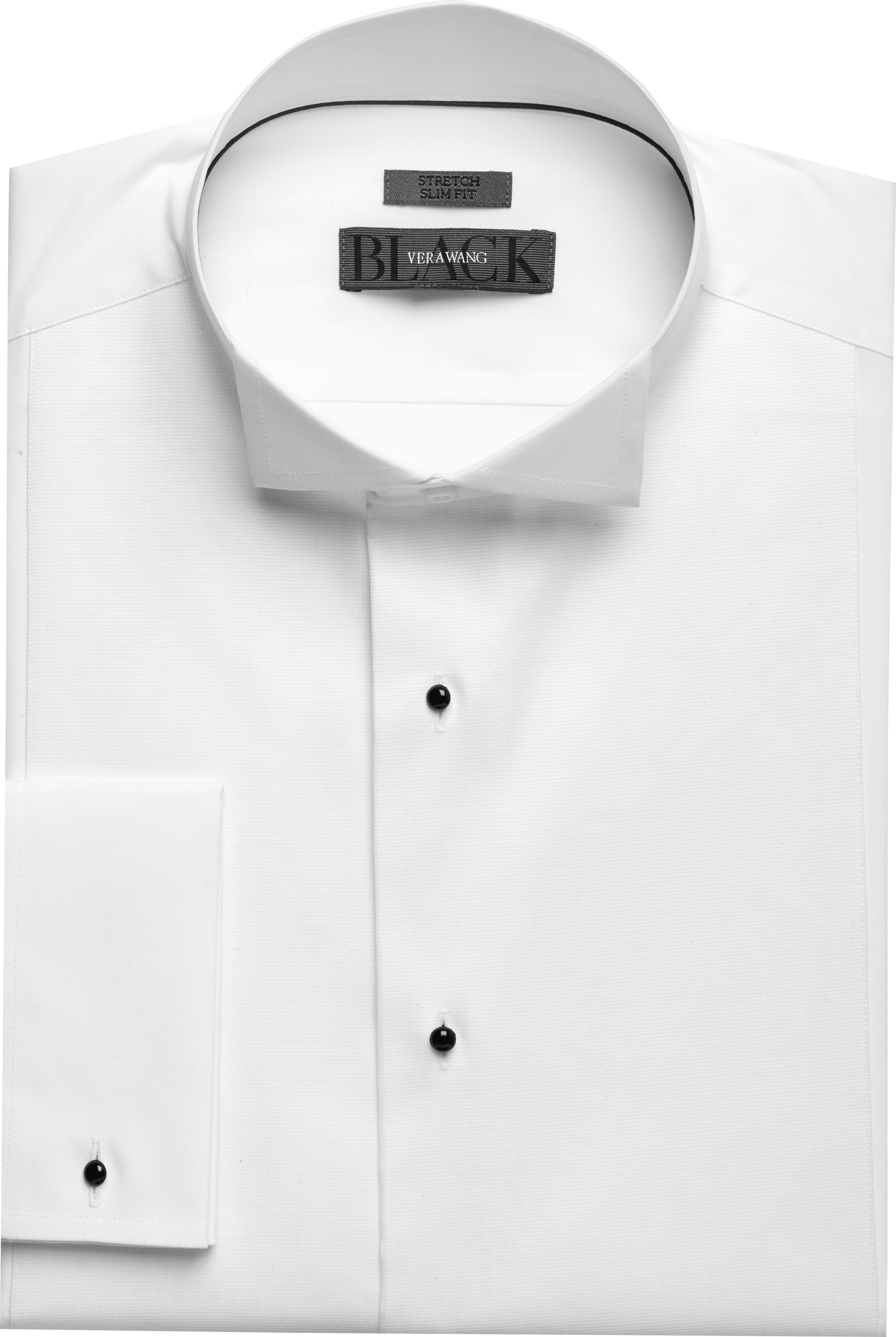 BLACK by Vera Wang Bib Front Formal Shirt, White - Men's Sale | Men's ...