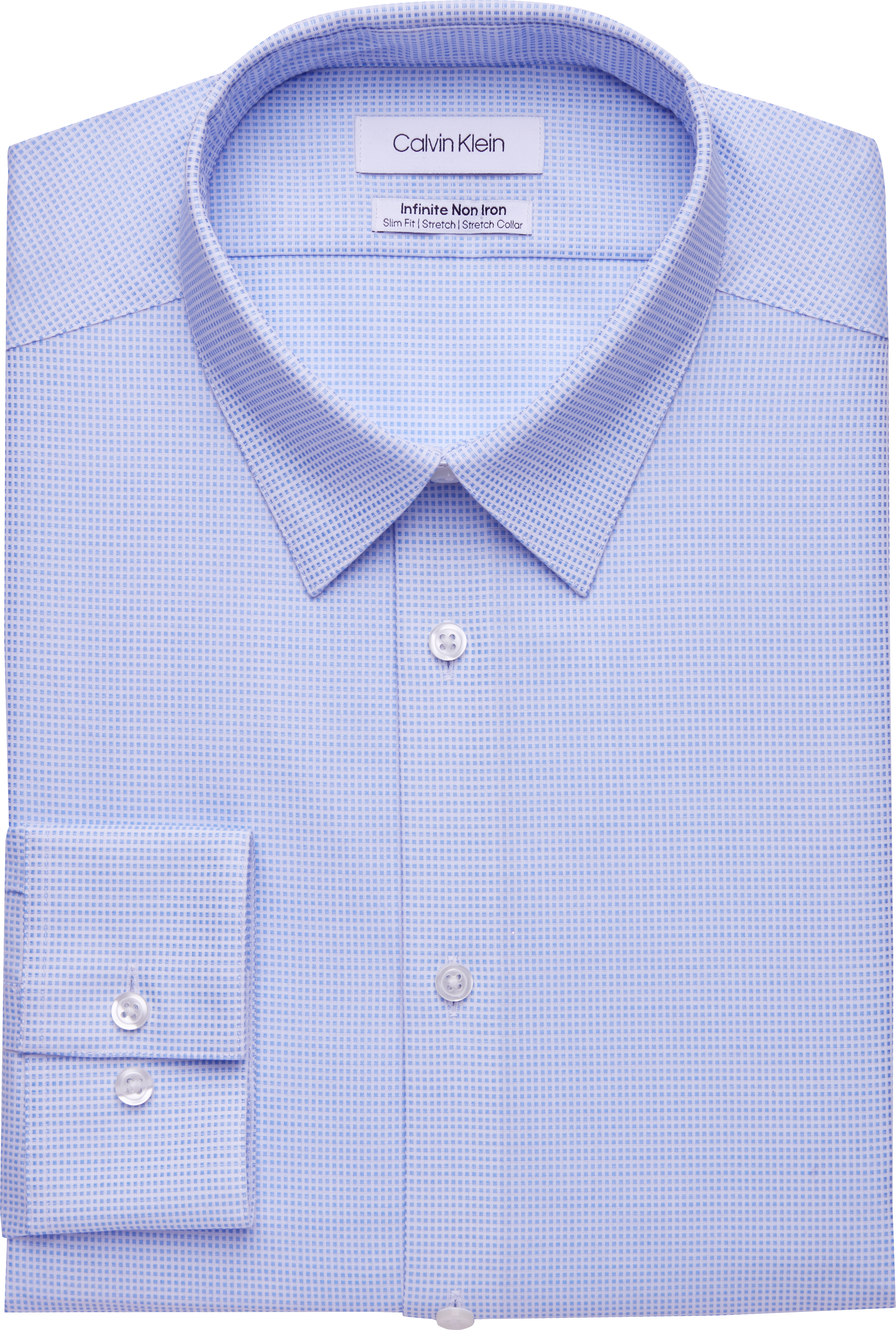 calvin klein slim fit stretch dress shirt