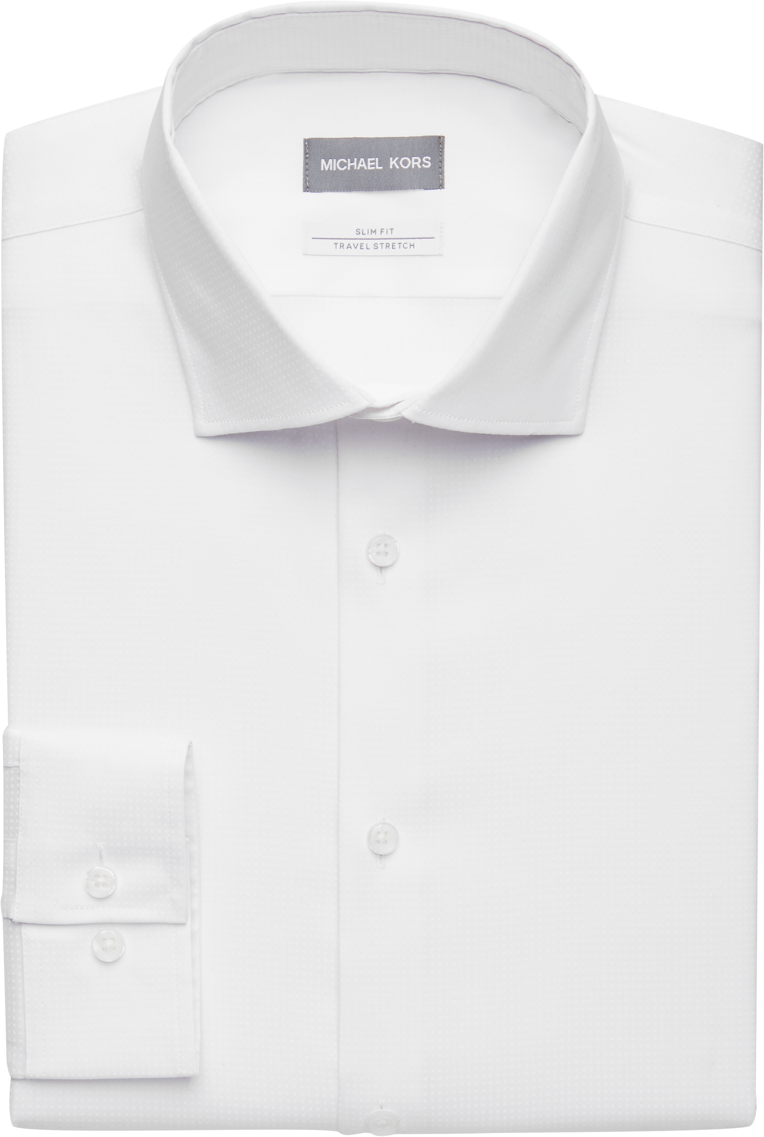 michael kors mens white dress shirt