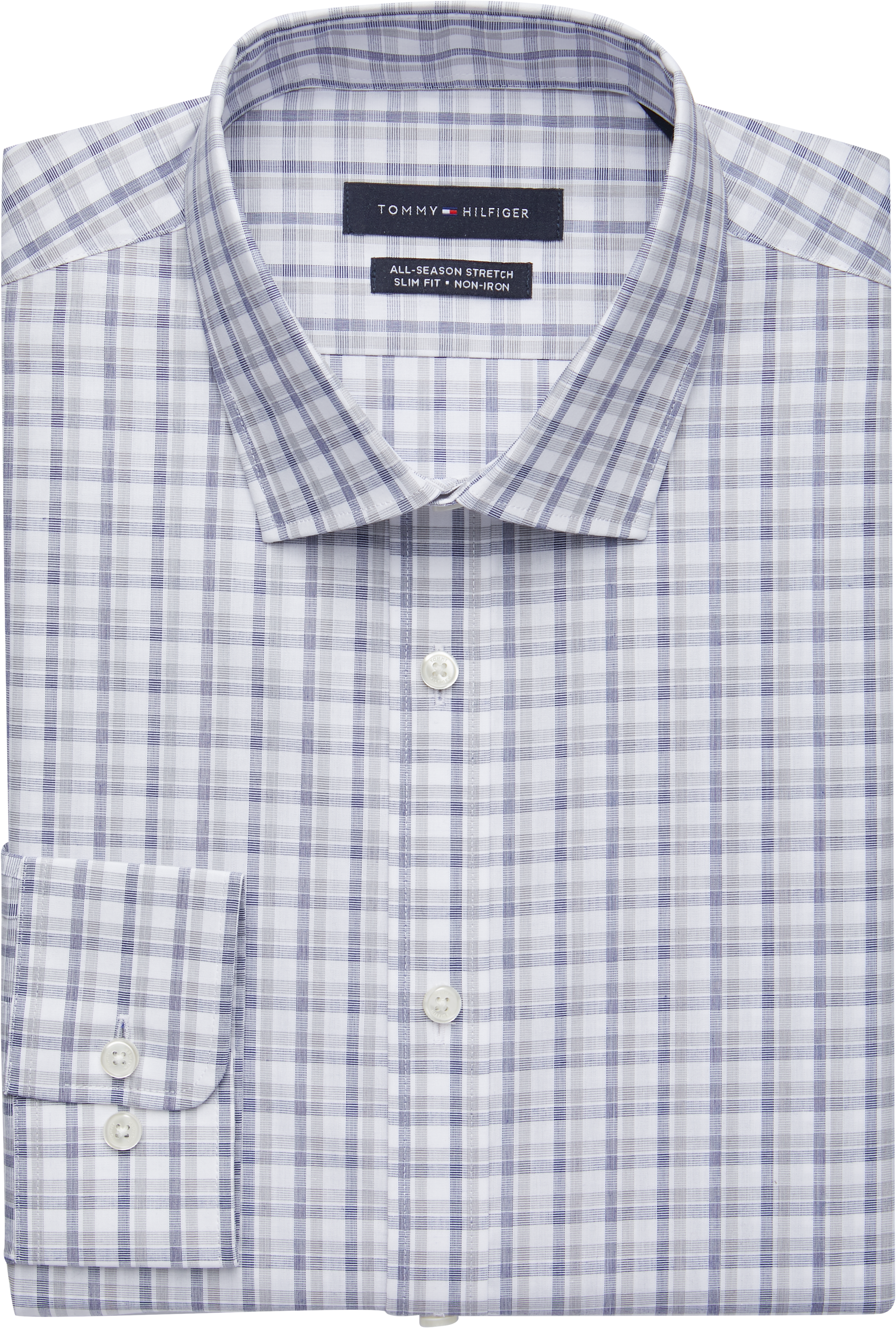 Tommy Hilfiger Men's All-Season Stretch Dress Shirt