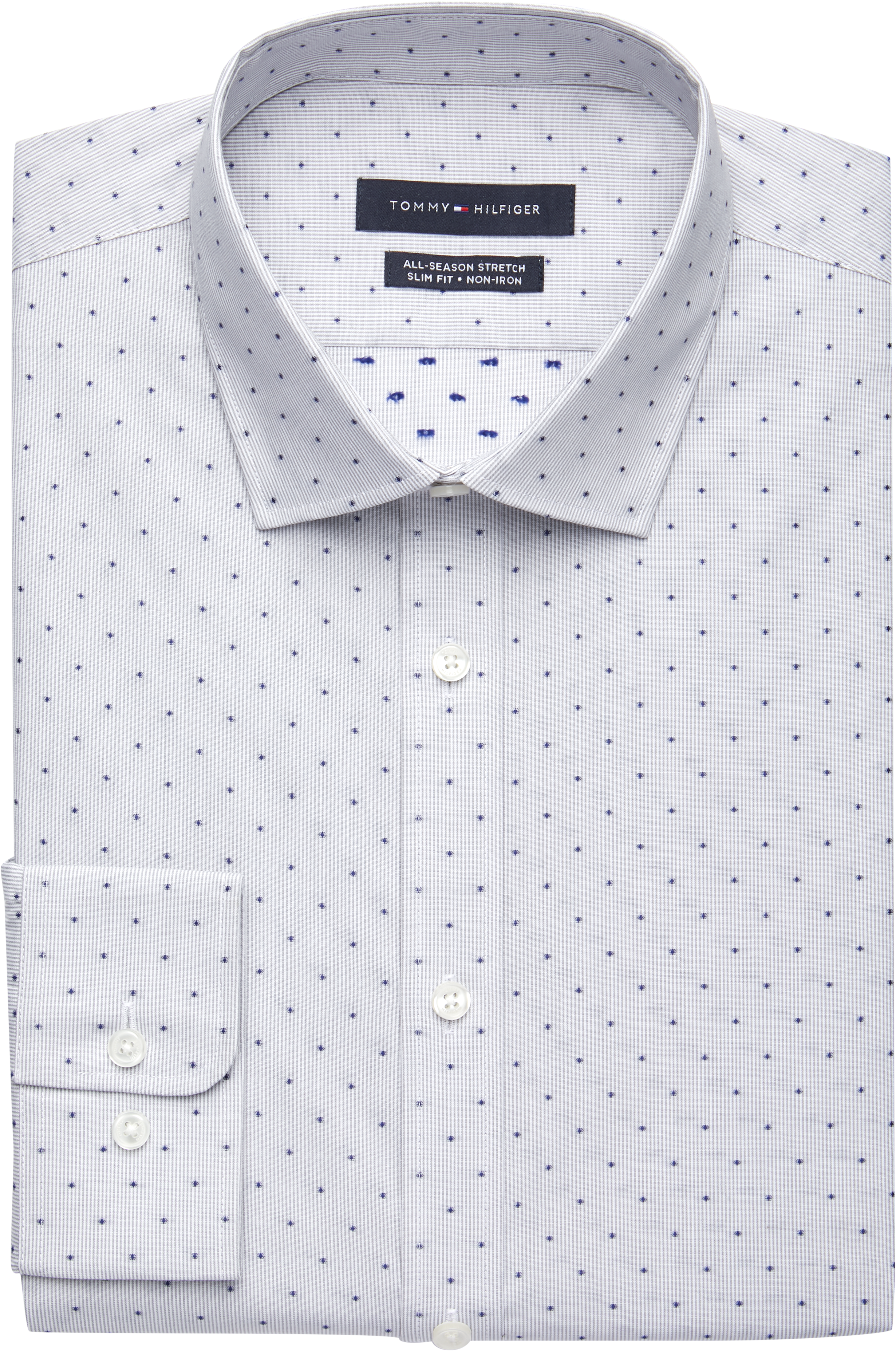 white tommy hilfiger dress shirt