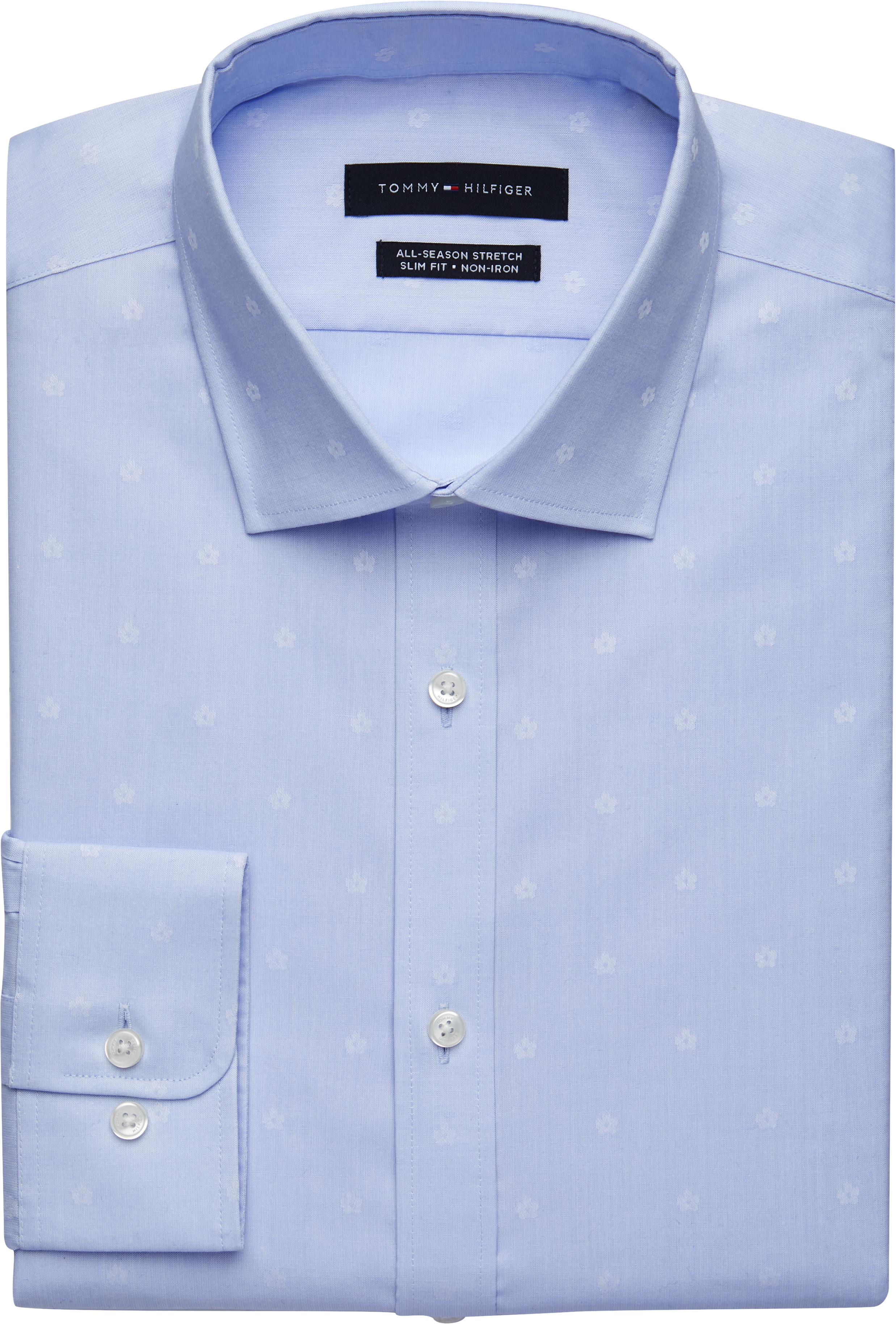 tommy hilfiger slim fit dress shirt