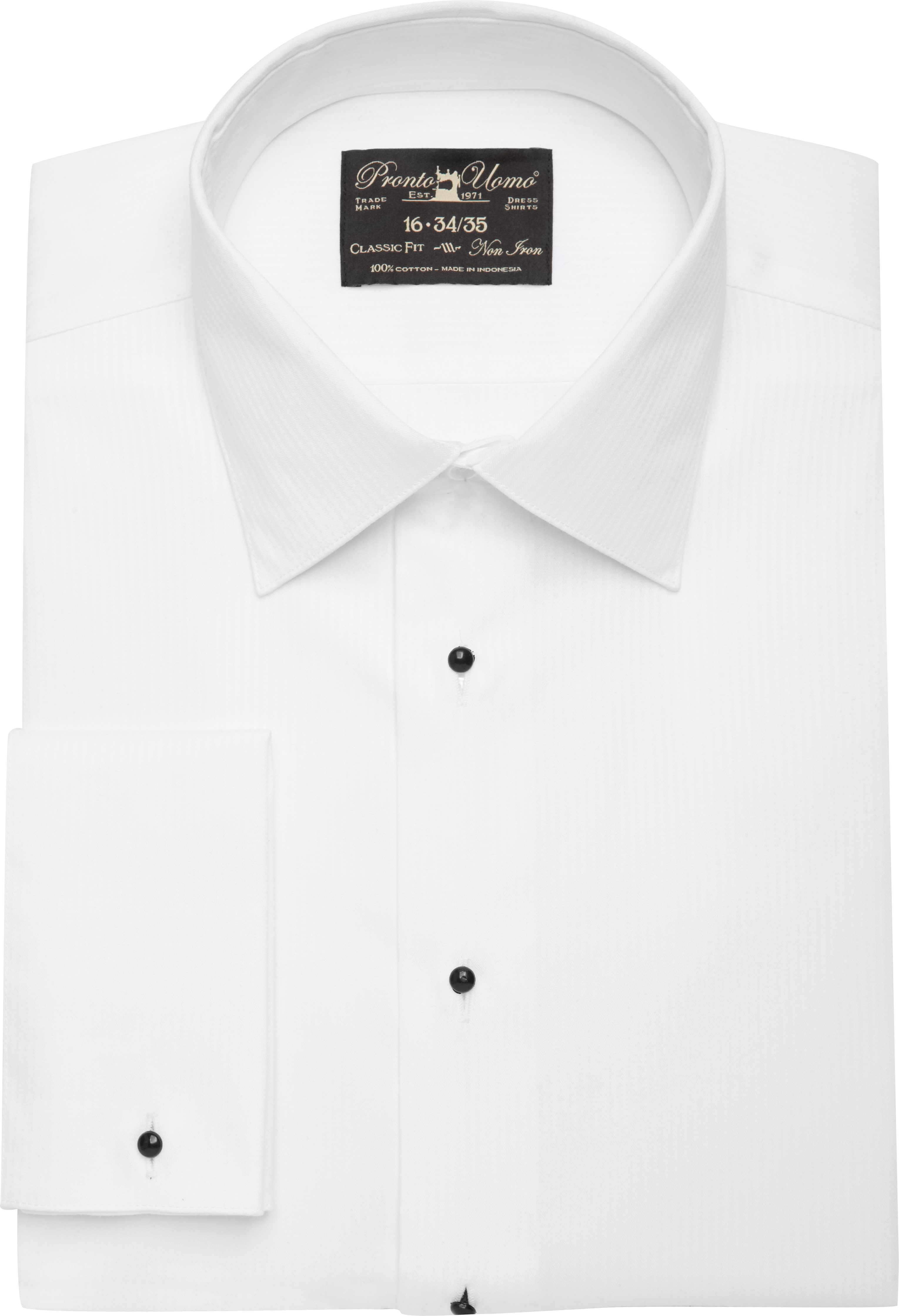 Pronto Uomo White Tuxedo Classic Fit Shirt Men S Sale Men S Wearhouse
