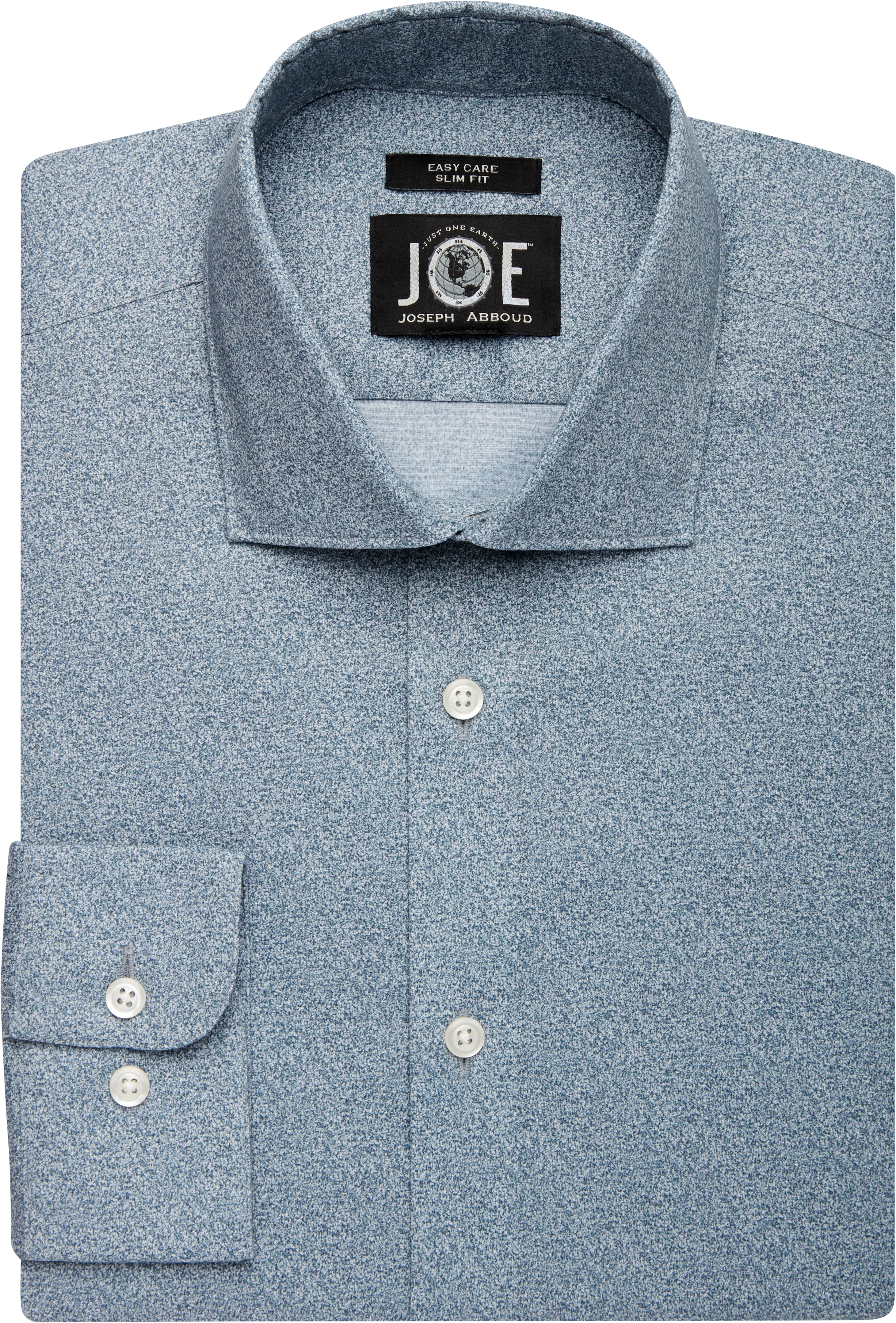 teal collar shirt