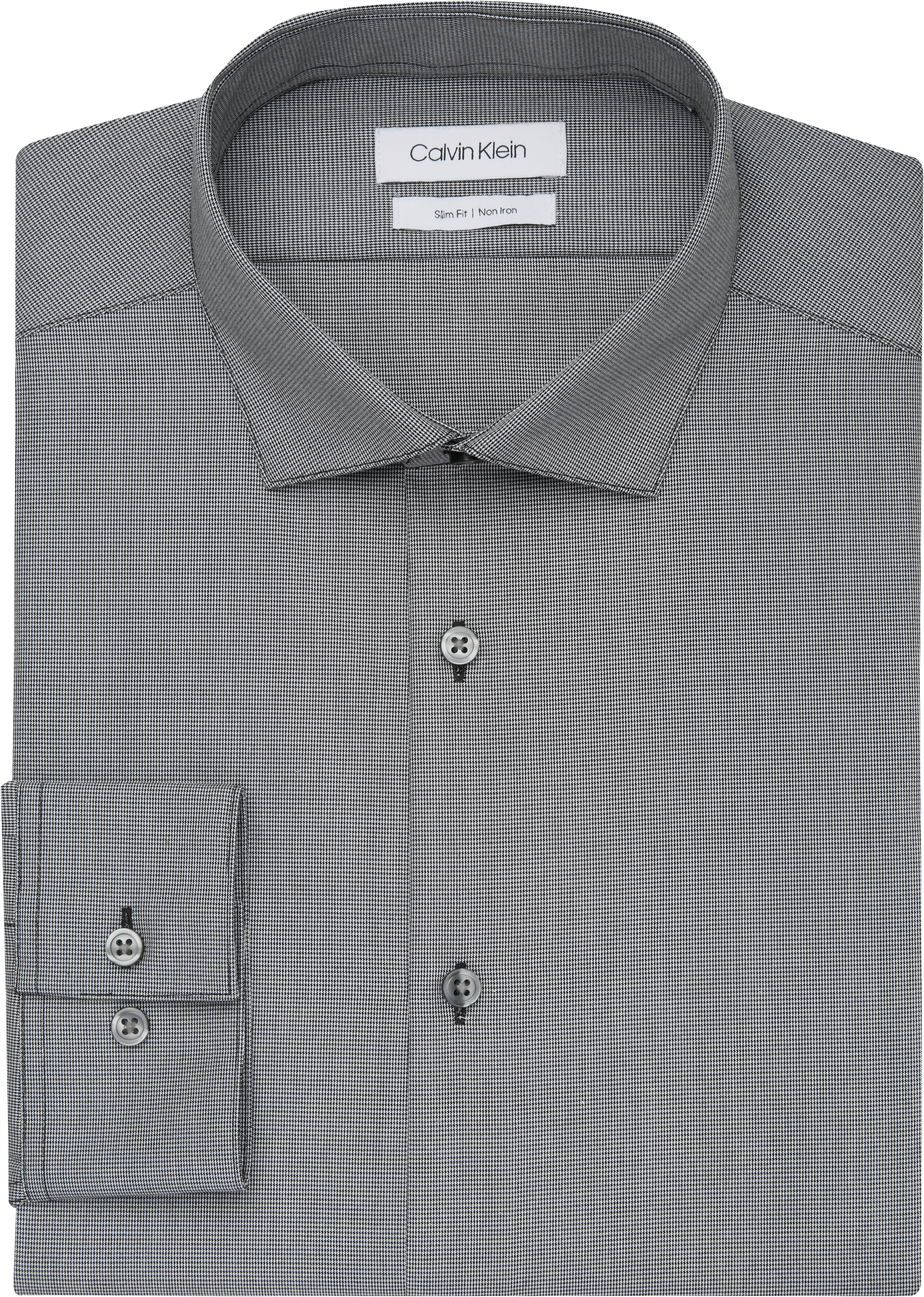 calvin klein non iron slim fit dress shirt