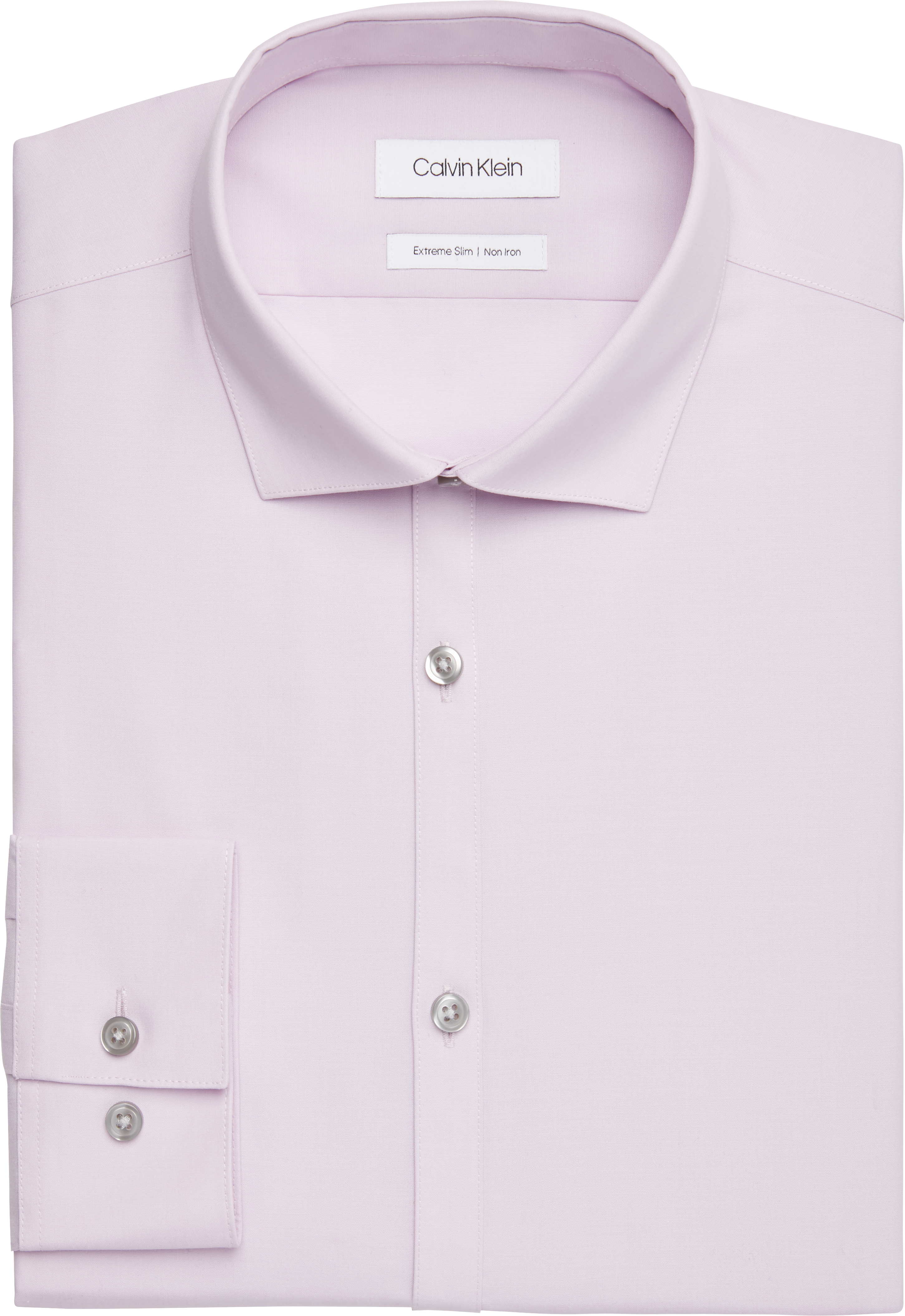 Calvin Klein Pink Extreme Slim Fit Dress Shirt Men S Shirts Men S Wearhouse